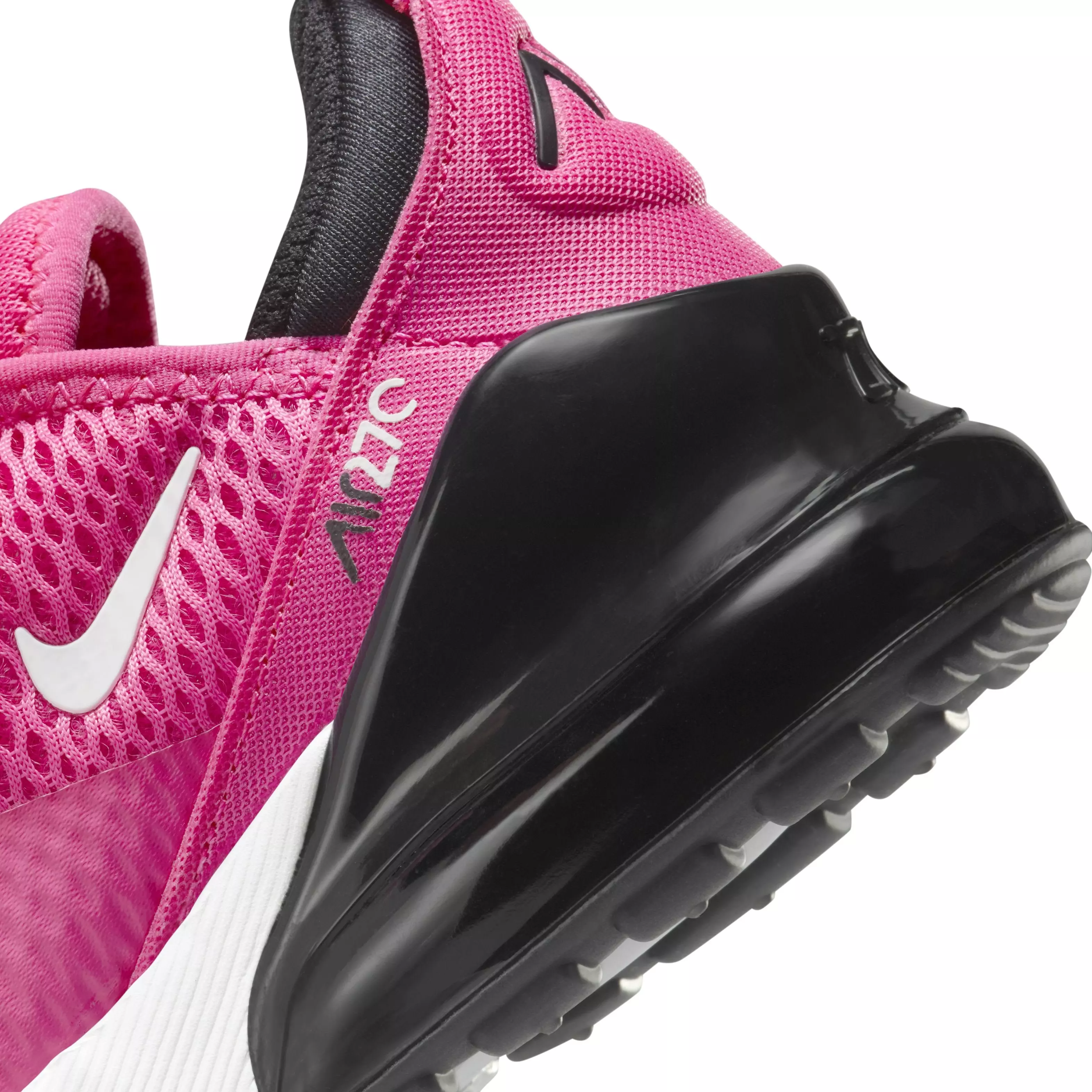 Nike Air Max 270 "Laser Fuchsia/Black/White/Summit White" Preschool Girls' Shoe - FUCHSIA/BLACK/WHITE/WHITE