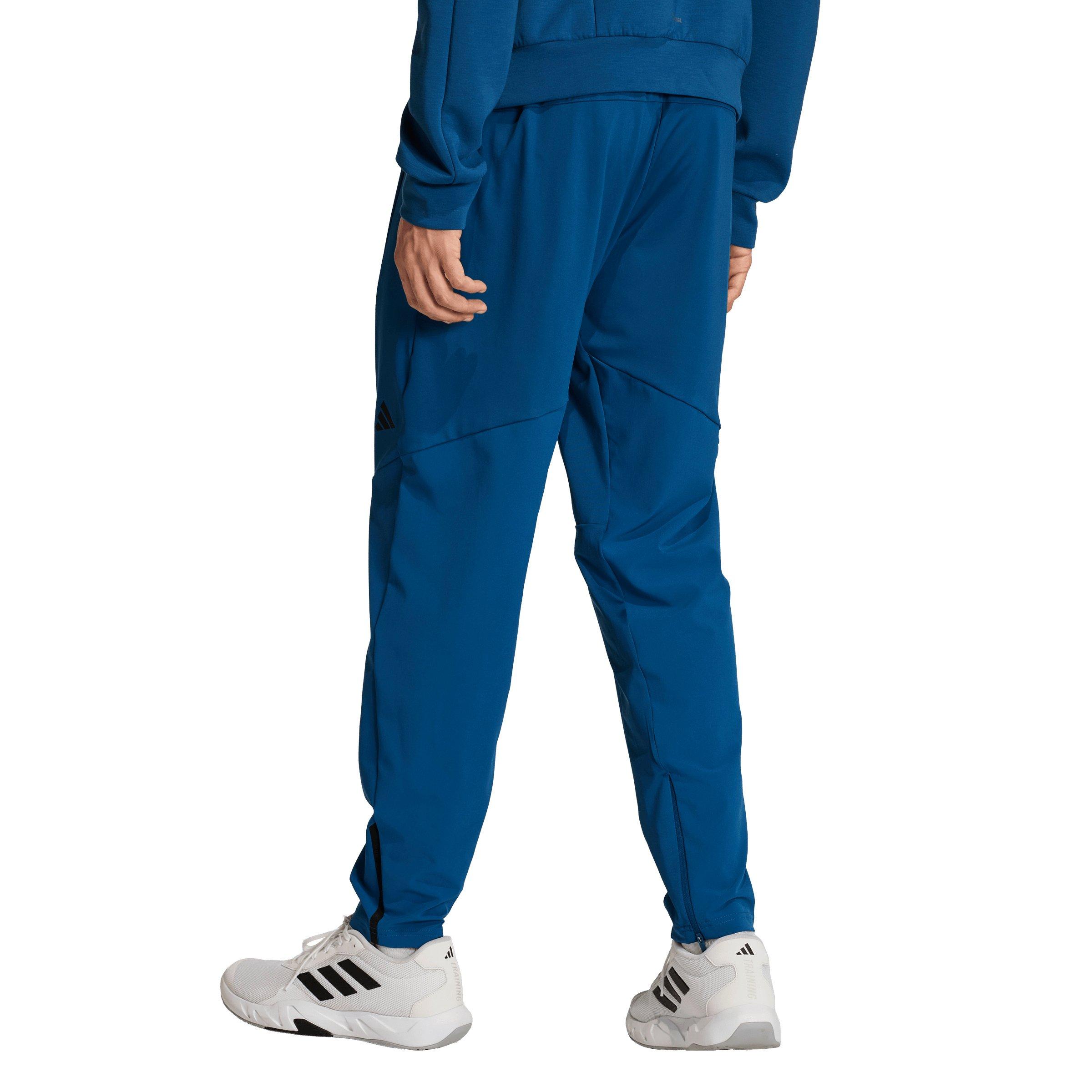 adidas Men's D4T Workout Pants -Blue - BLUE Thumbnail View 2