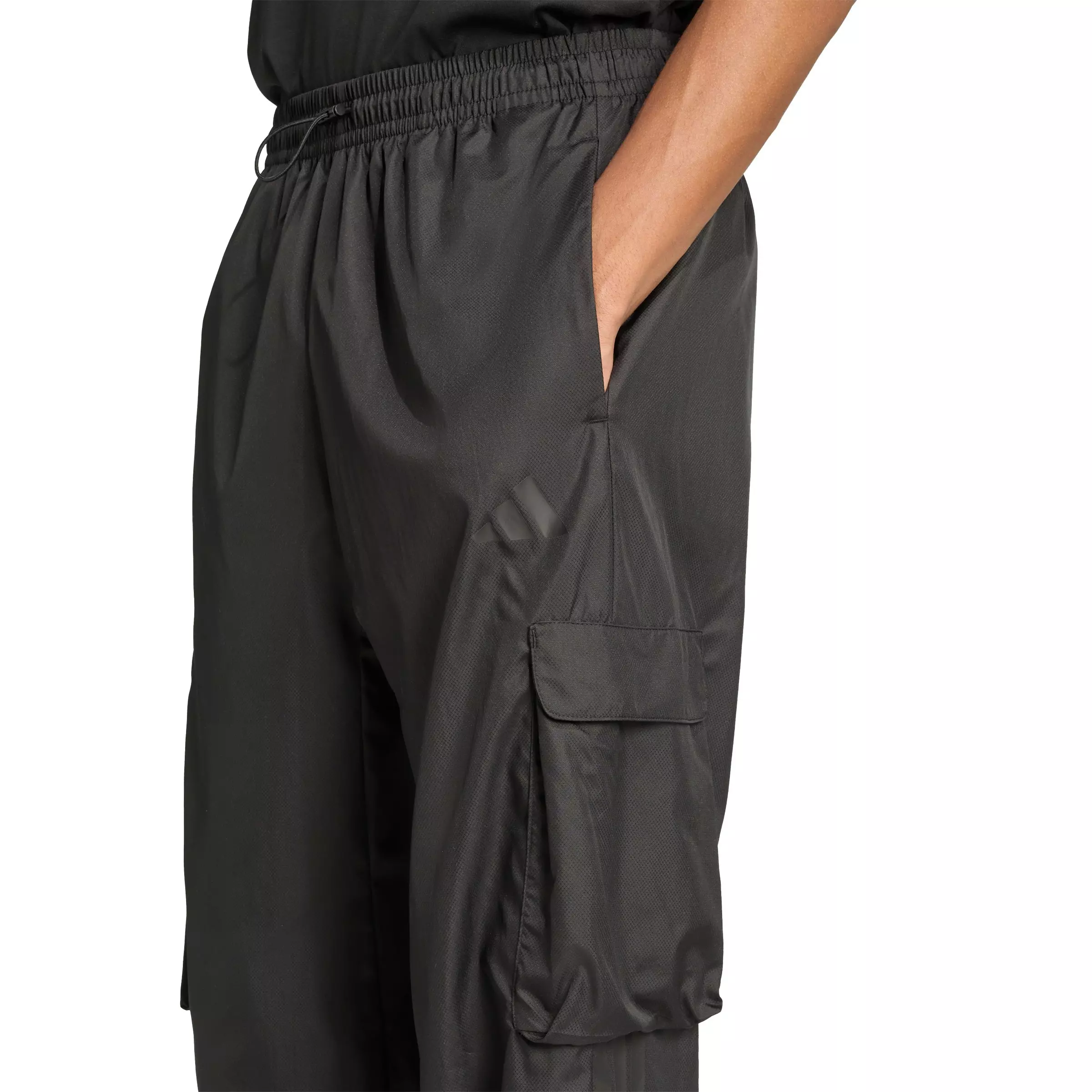 adidas Men's City Tech Utility Woven Pants -Black - BLACK