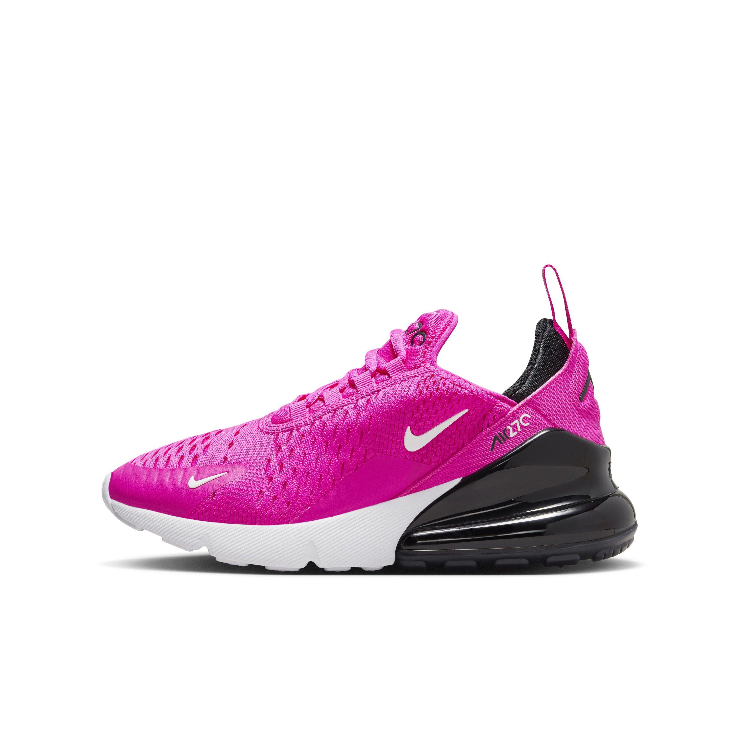 Nike Air Max 270 Grade School Girls' "Laser Fuchsia/Black/White/Summit White" Shoe