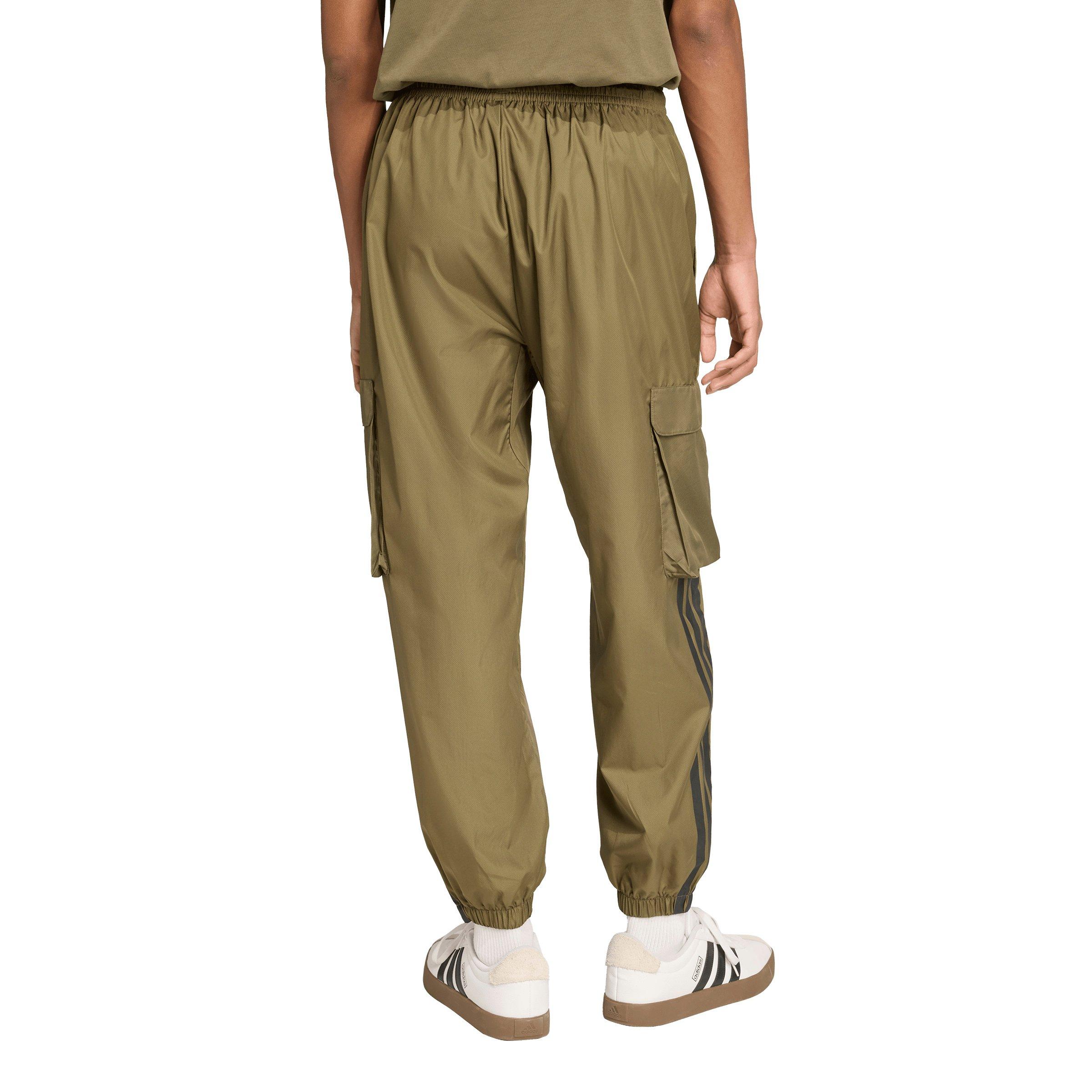 adidas Men's City Tech Utility Woven Pants - Olive - OLIVE Thumbnail View 2