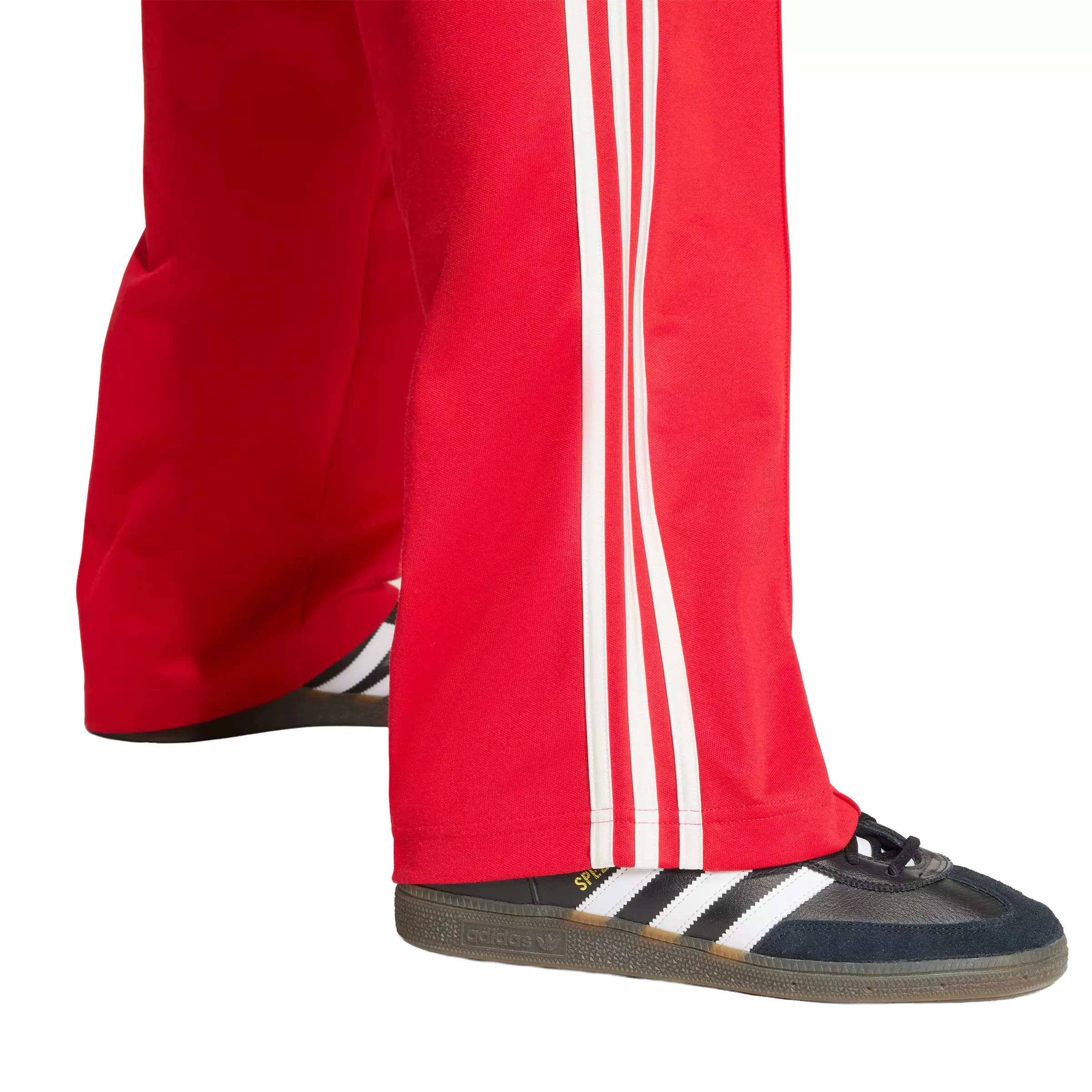adidas Originals Men's Baggy Track Pants -Red - RED