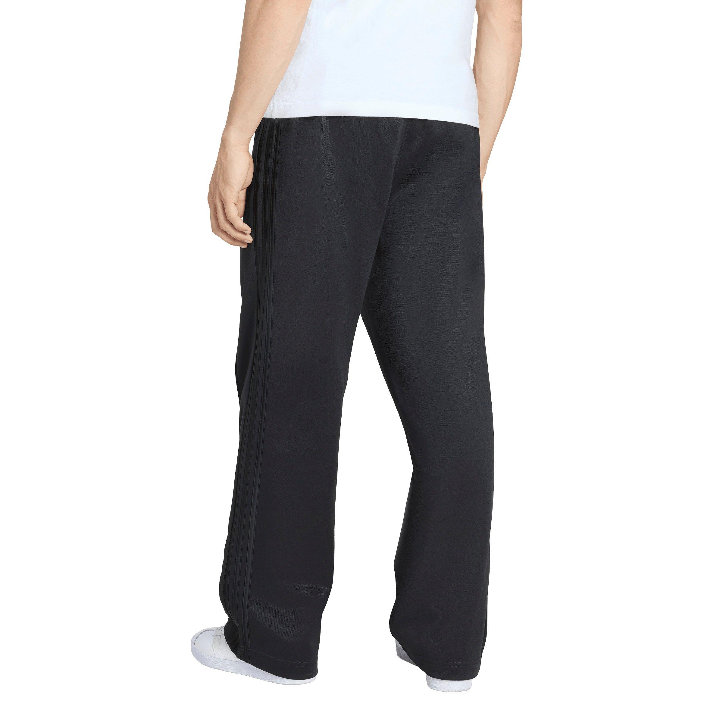 adidas Originals Men's Baggy Track Pants - Black - BLACK Thumbnail View 2