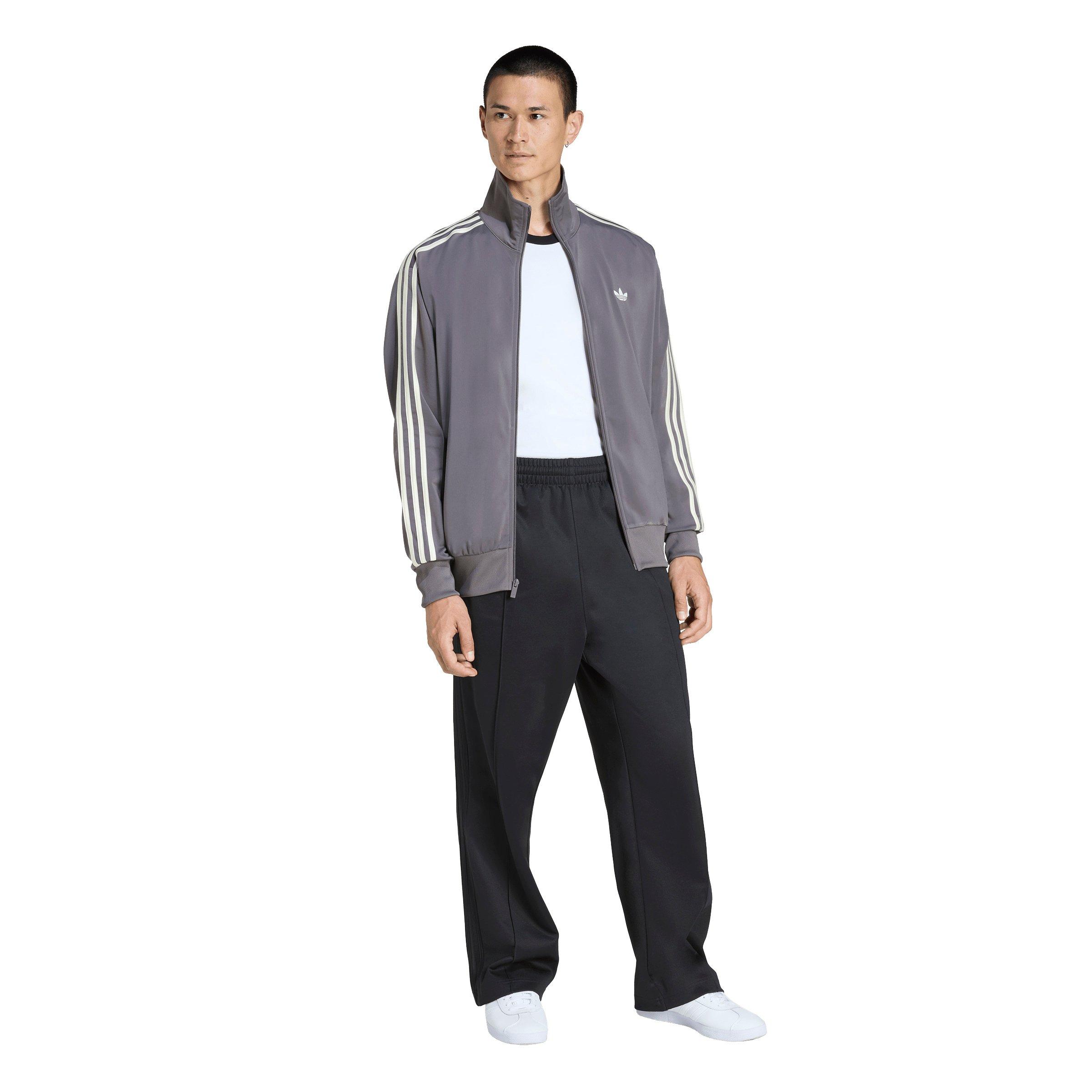 adidas Originals Men's Baggy Track Pants - Black - BLACK Thumbnail View 5