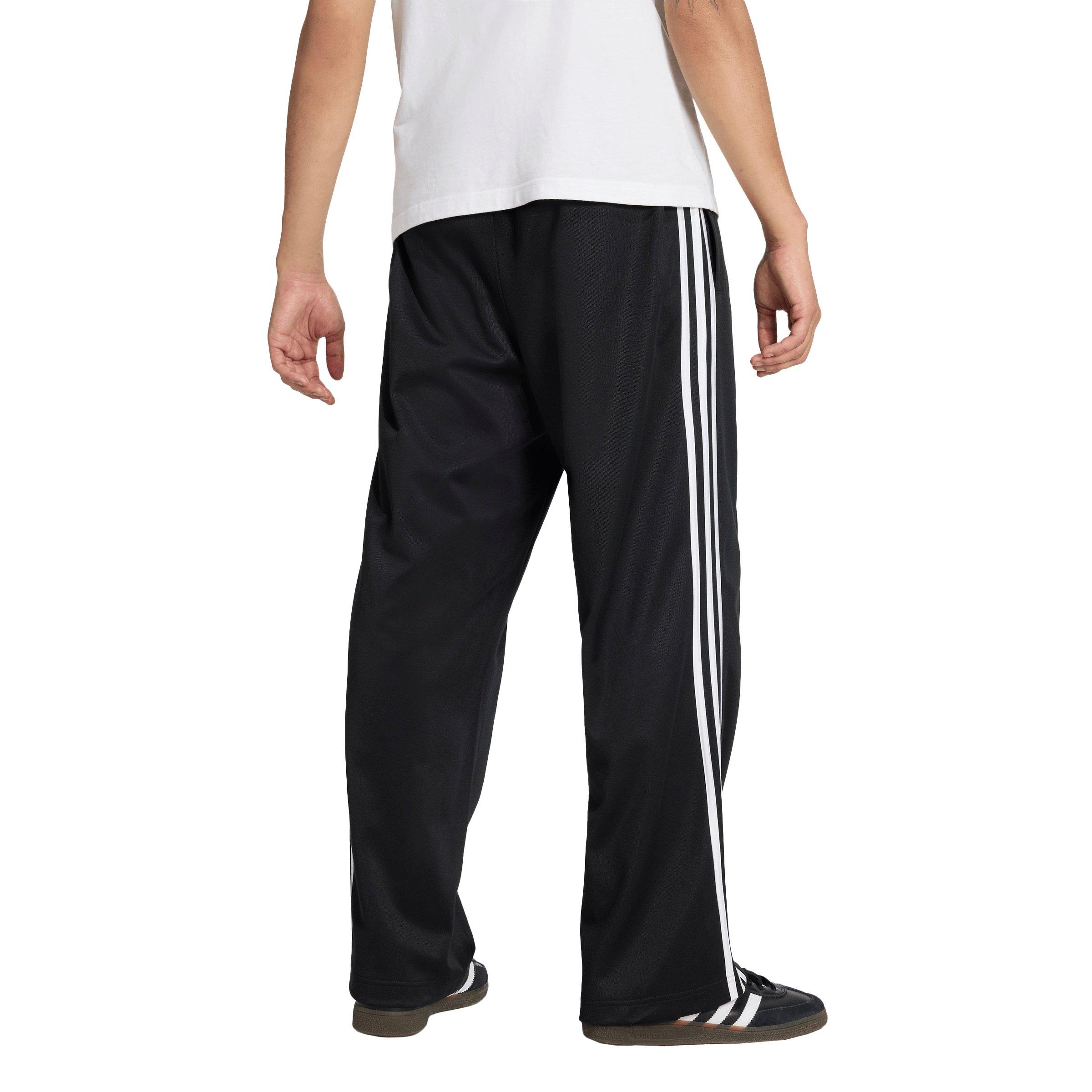 adidas Originals Men's Baggy Track Pants -Black/White - BLACK/WHITE Thumbnail View 2