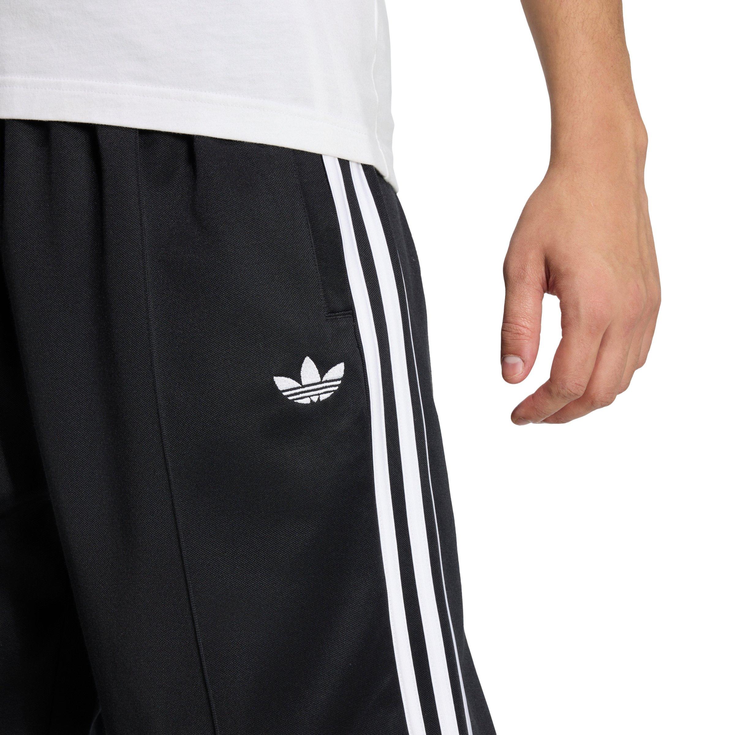 adidas Originals Men's Baggy Track Pants -Black/White - BLACK/WHITE Thumbnail View 3