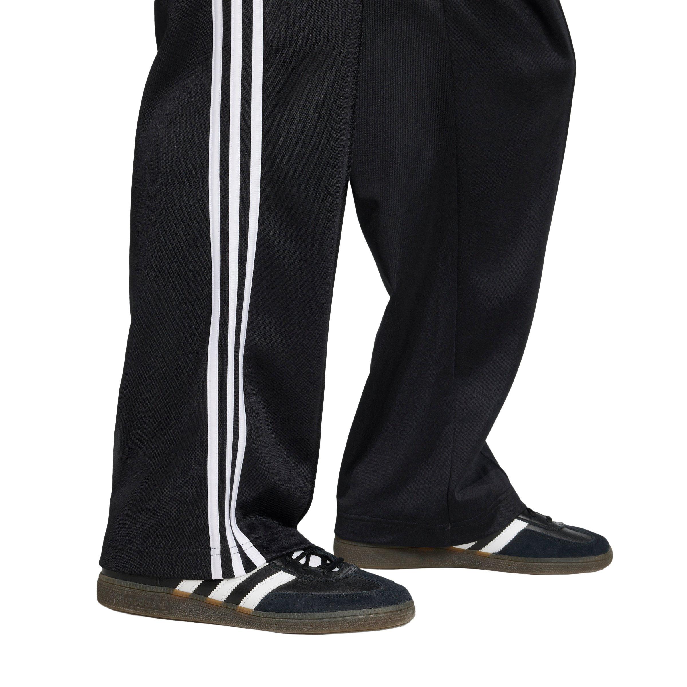 adidas Originals Men's Baggy Track Pants -Black/White - BLACK/WHITE Thumbnail View 4