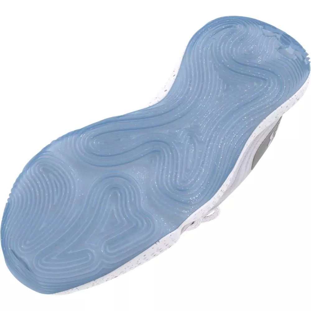 Under Armour Spawn 6 VVS "White/Distant Grey/Metallic Silver" Unisex Basketball Shoe - WHITE/GREY/SILVER