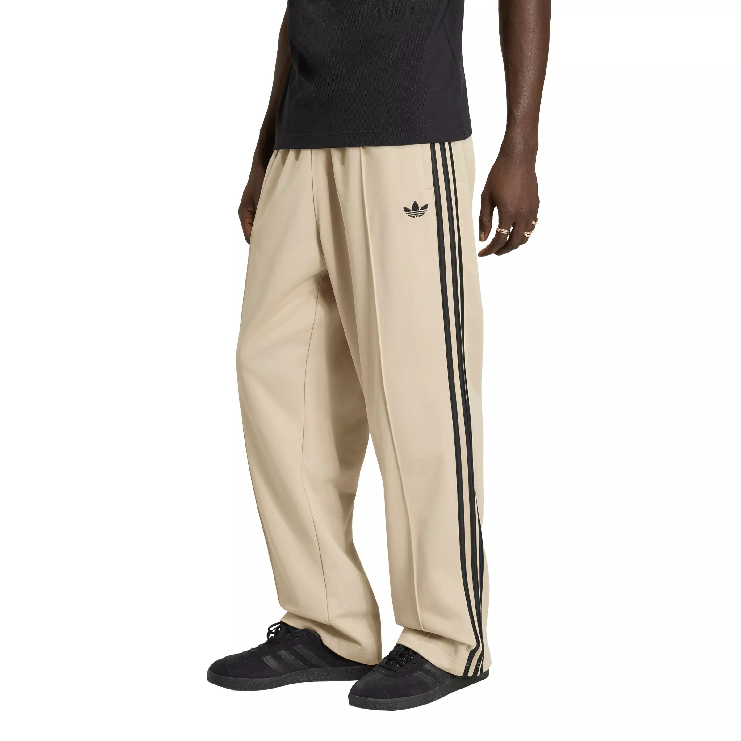 adidas Originals Men's Baggy Track Pants -Khaki - KHAKI