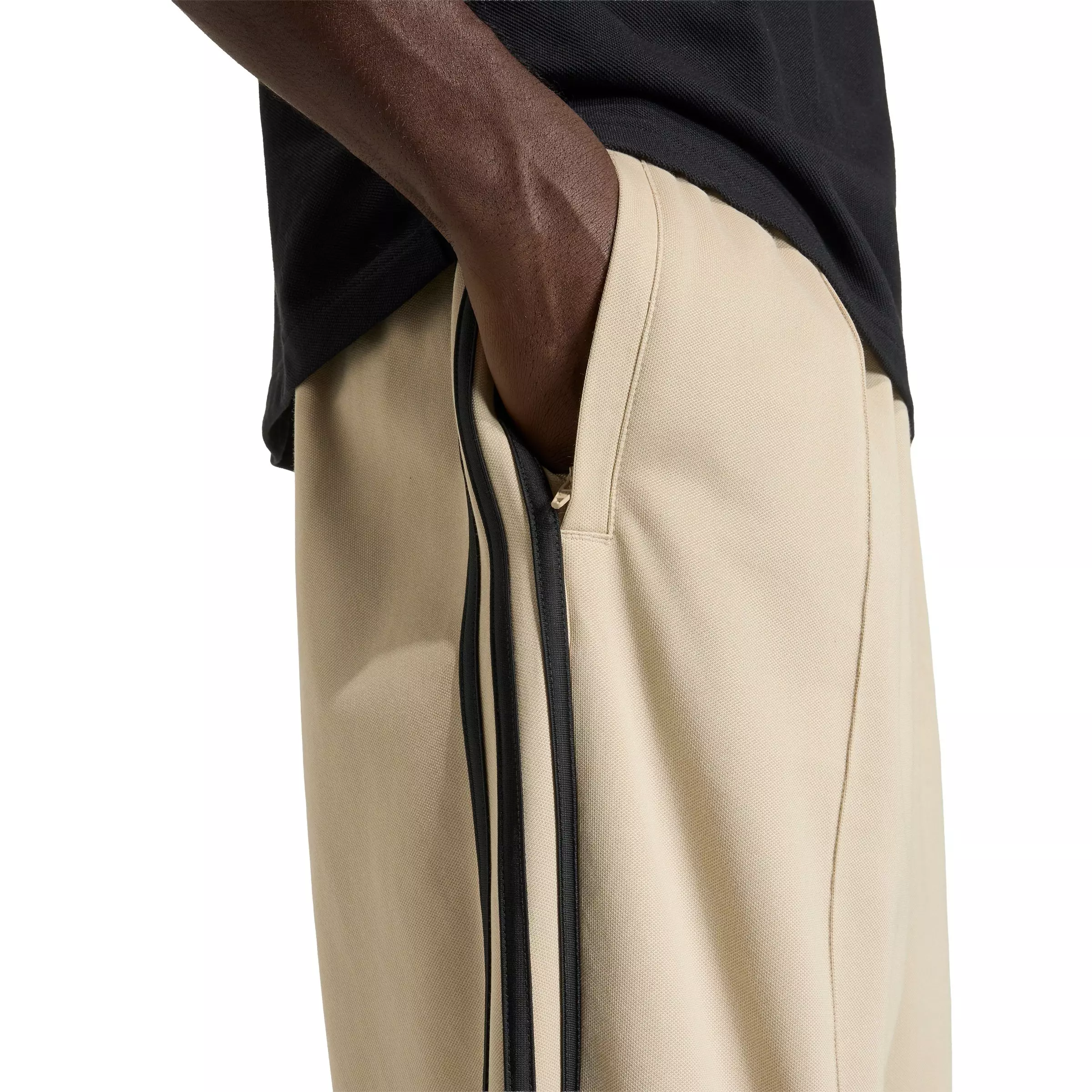 adidas Originals Men's Baggy Track Pants - Khaki - KHAKI