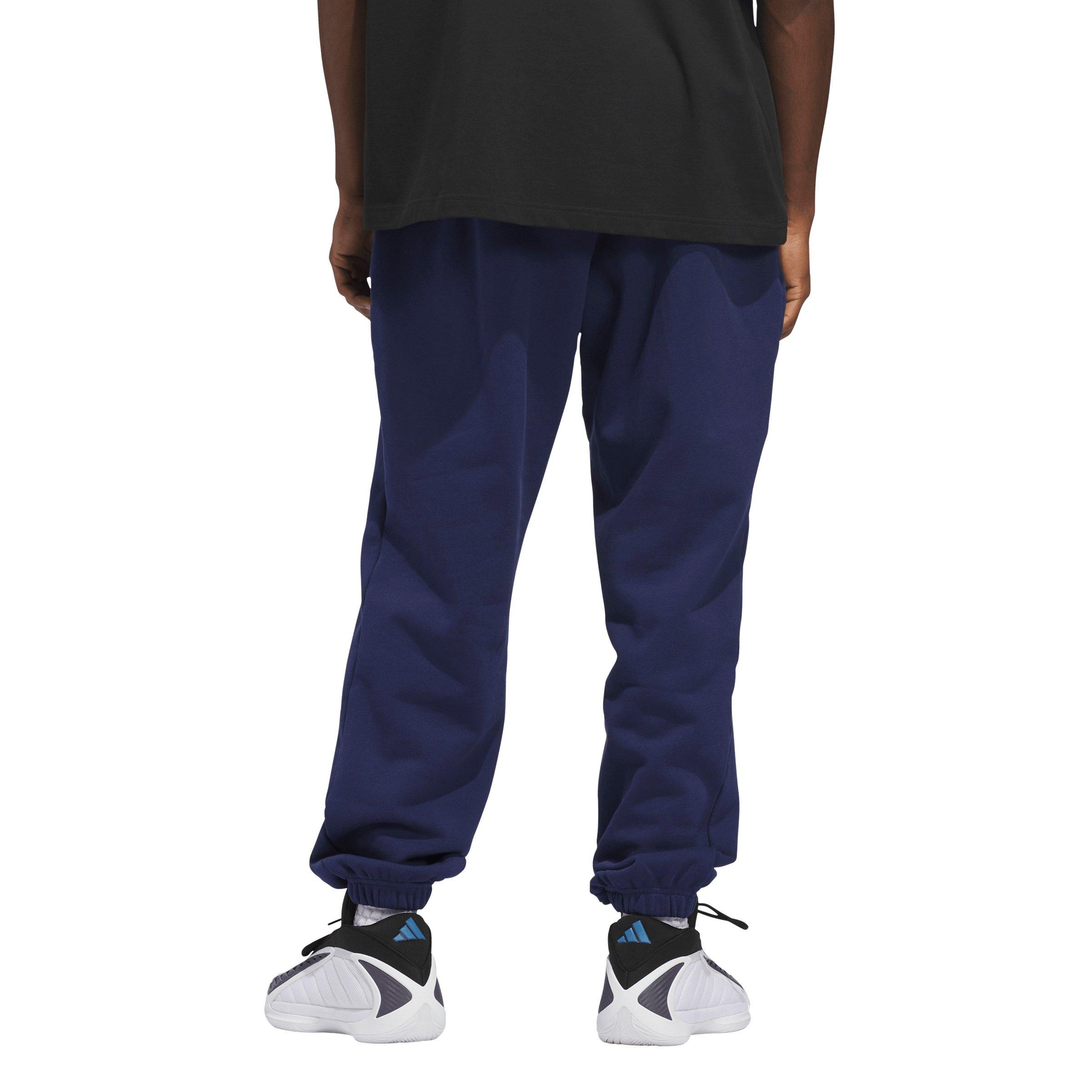 adidas Men's Anthony Edwards Foundation Sweatpants -Dk Blue - DK BLUE Thumbnail View 2