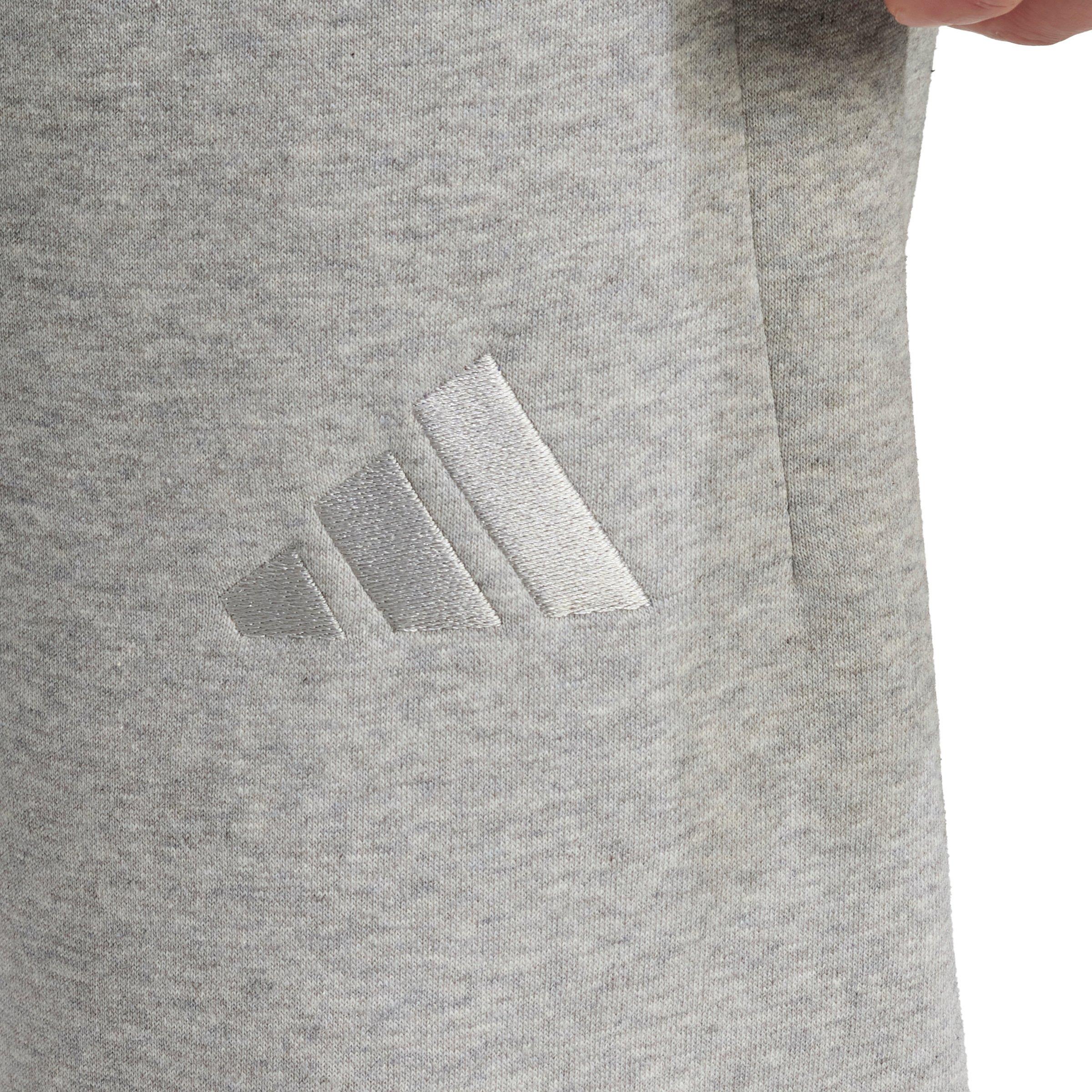 adidas Men's ALL SZN Fleece Regular Tapered Joggers - Grey - GREY Thumbnail View 3