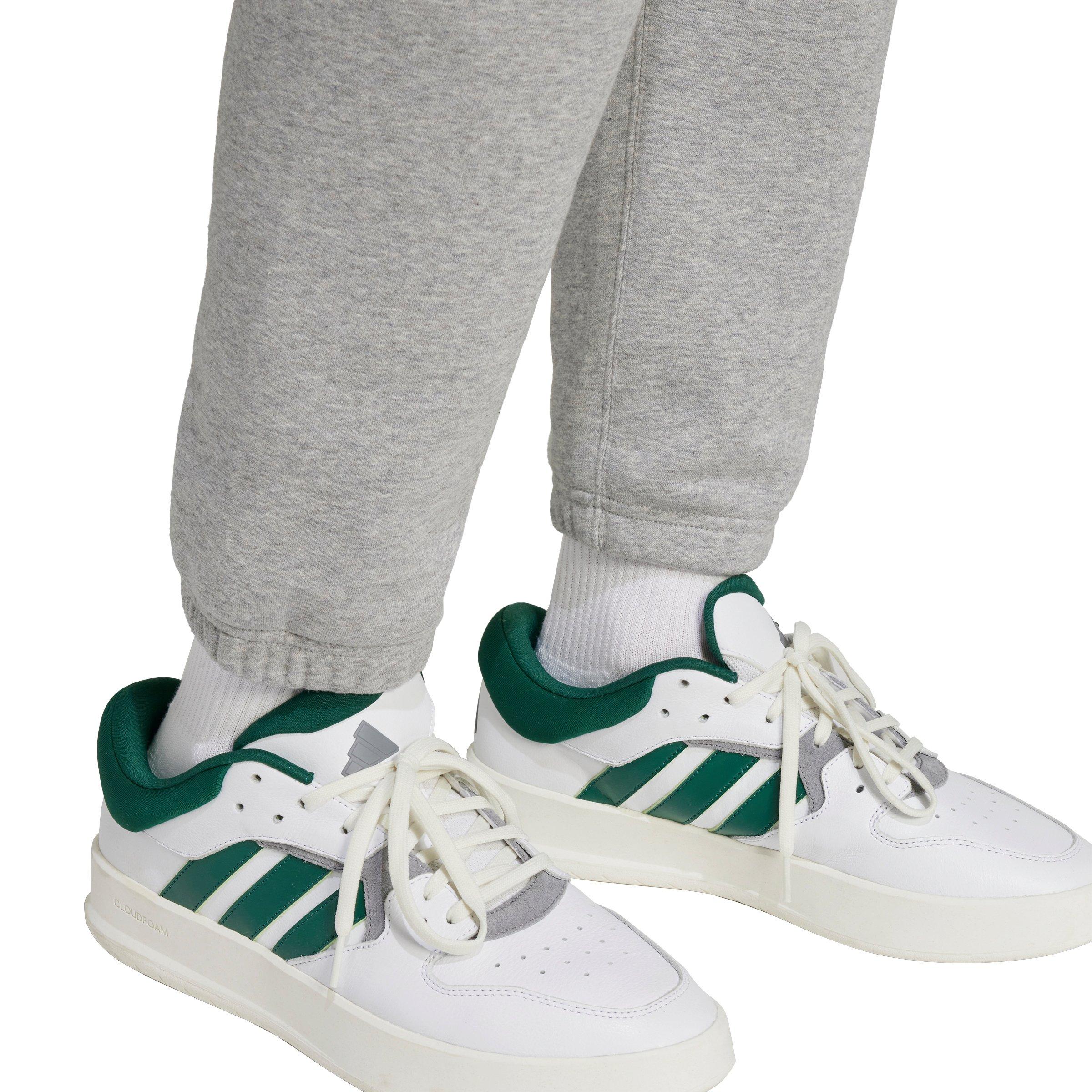 adidas Men's ALL SZN Fleece Regular Tapered Joggers - Grey - GREY Thumbnail View 4