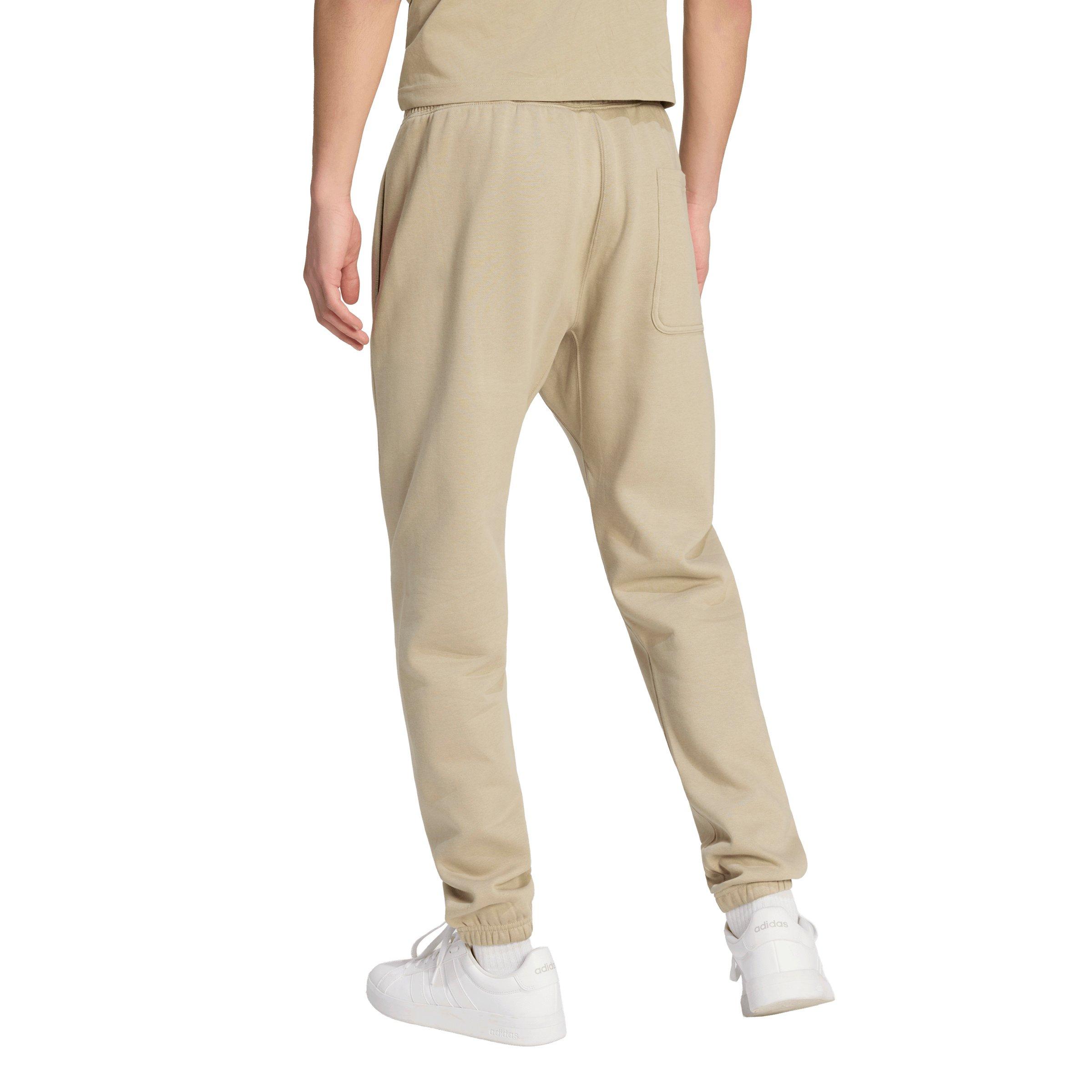 adidas Men's ALL SZN Fleece Regular Tapered Joggers - Khaki - KHAKI Thumbnail View 2