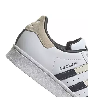Kids Superstar All White Shoes, EF5395