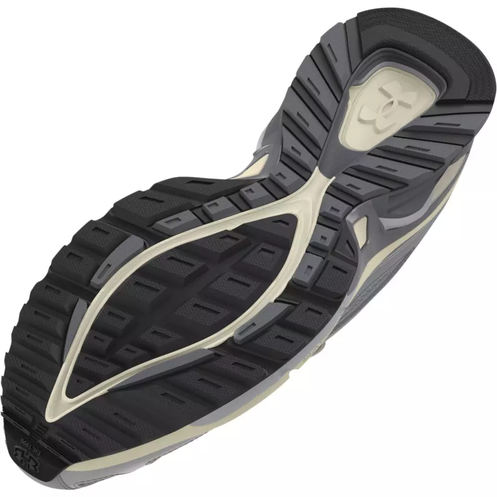 Under Armour Apparition "Steel/Ivory Dune/Metallic Silver " Unisex Running Shoe - STEEL/IVORY/SILVER