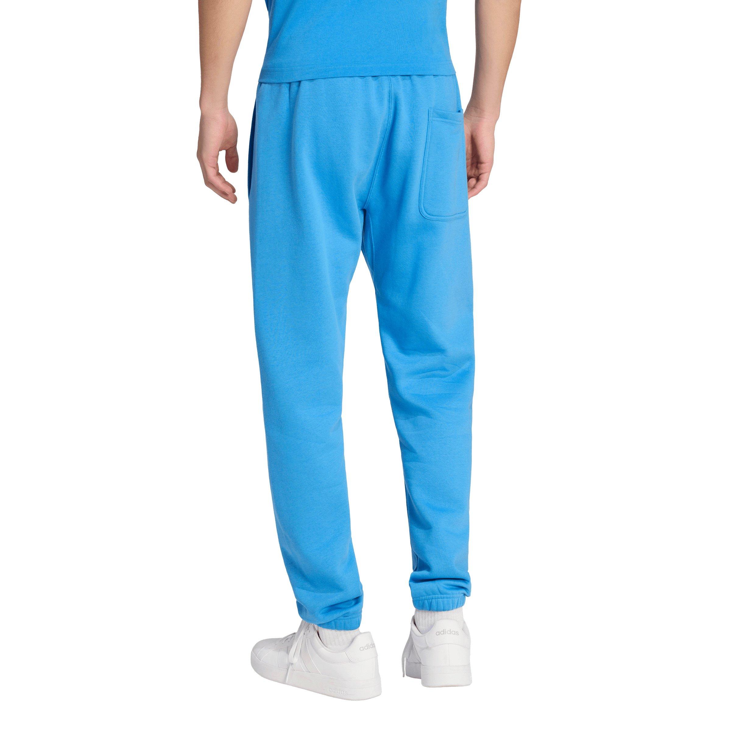 adidas Men's ALL SZN Fleece Regular Tapered Joggers - Blue - BLUE Thumbnail View 2