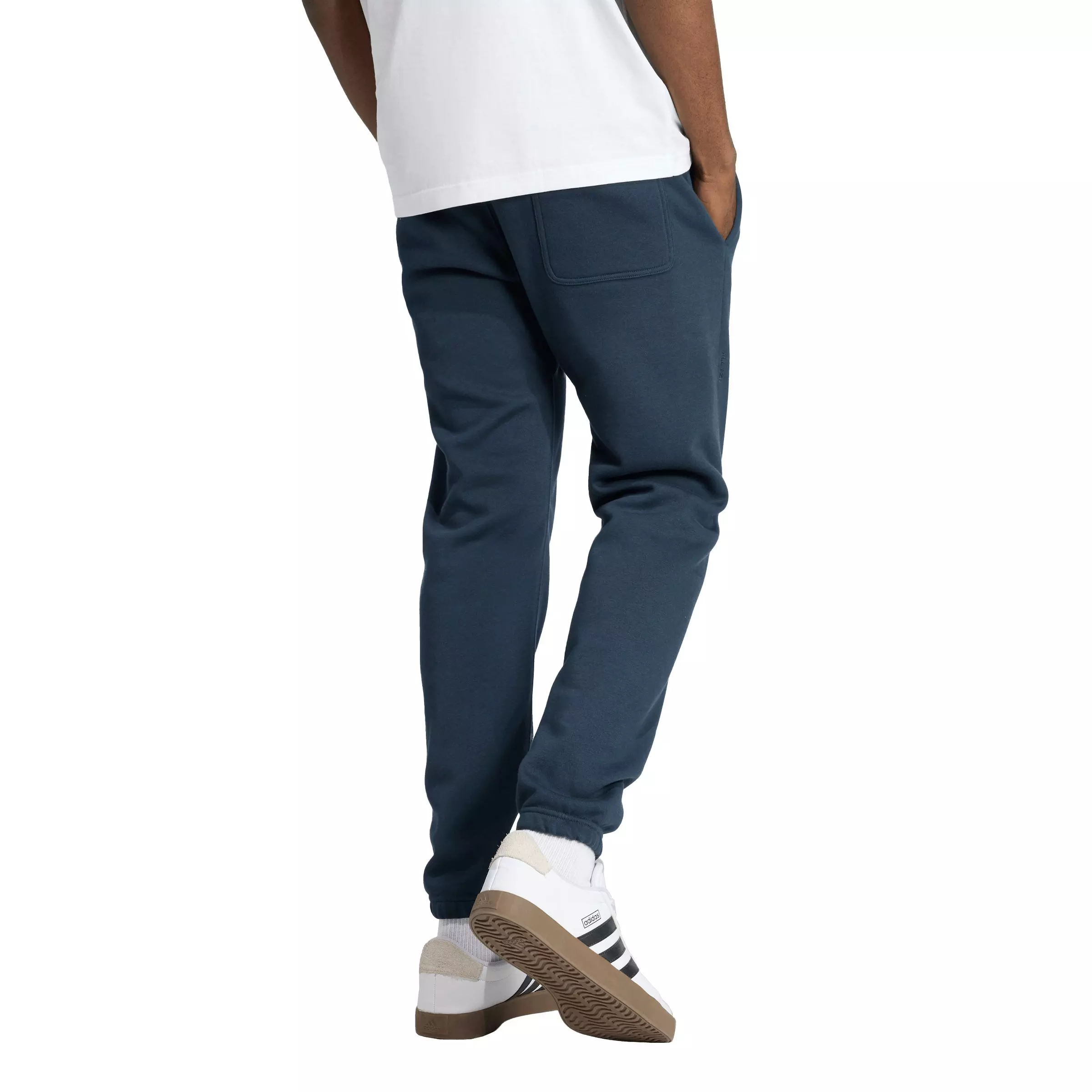 adidas Men's ALL SZN Fleece Regular Tapered Joggers -Dk Blue - DK BLUE