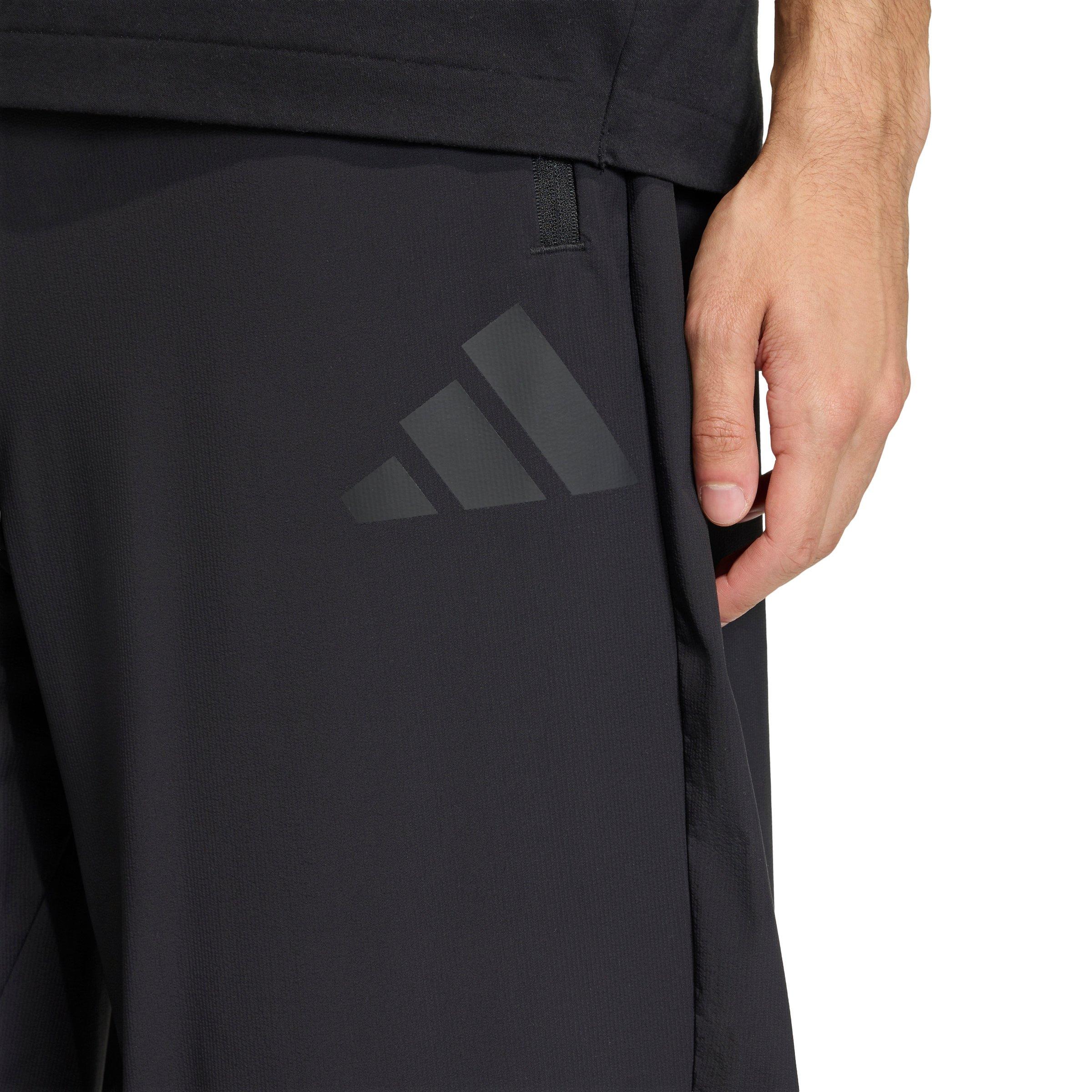 adidas Men's Z.N.E. Woven Pants -Black - BLACK Thumbnail View 4