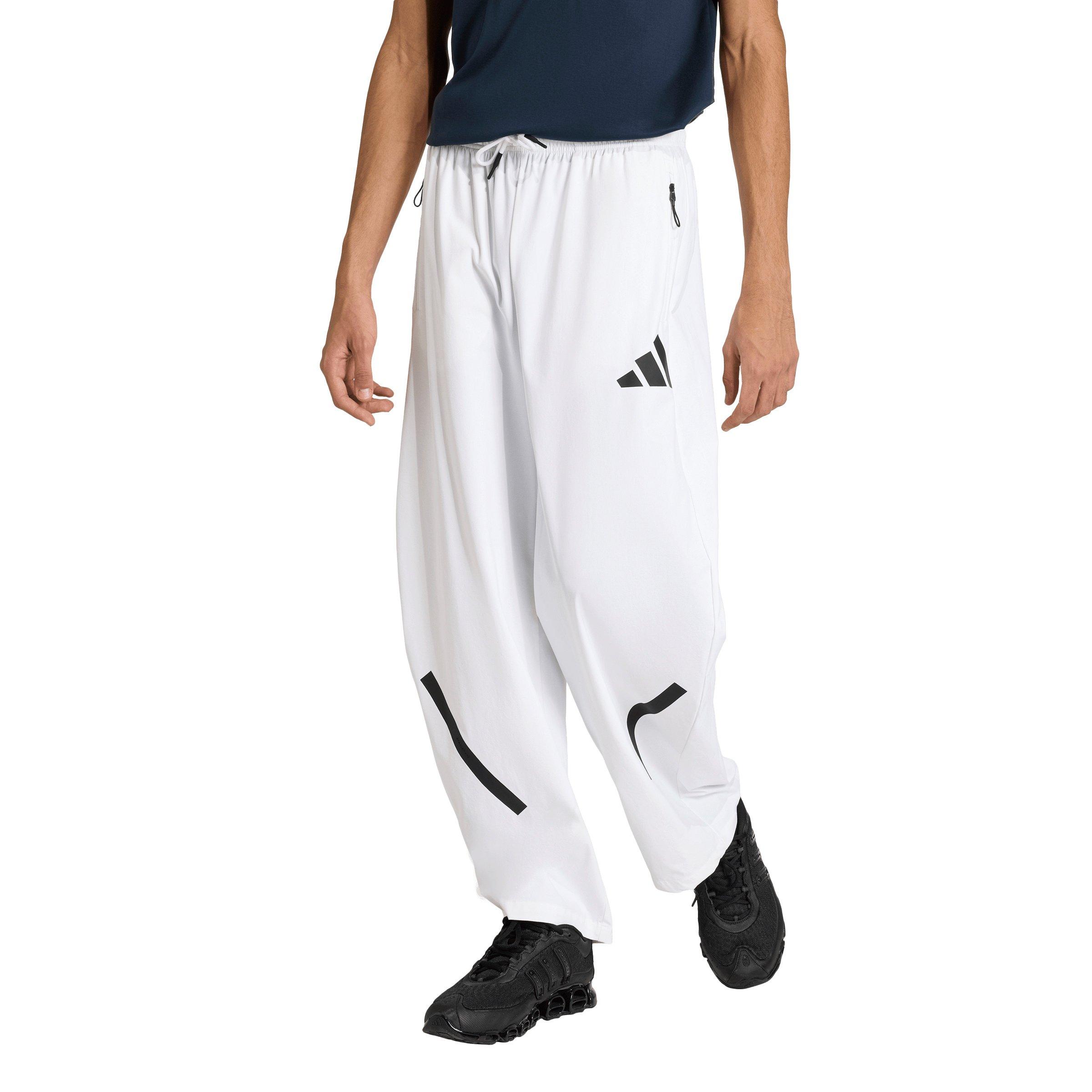 adidas Men's Z.N.E. Woven Pants -White - WHITE Thumbnail View 1