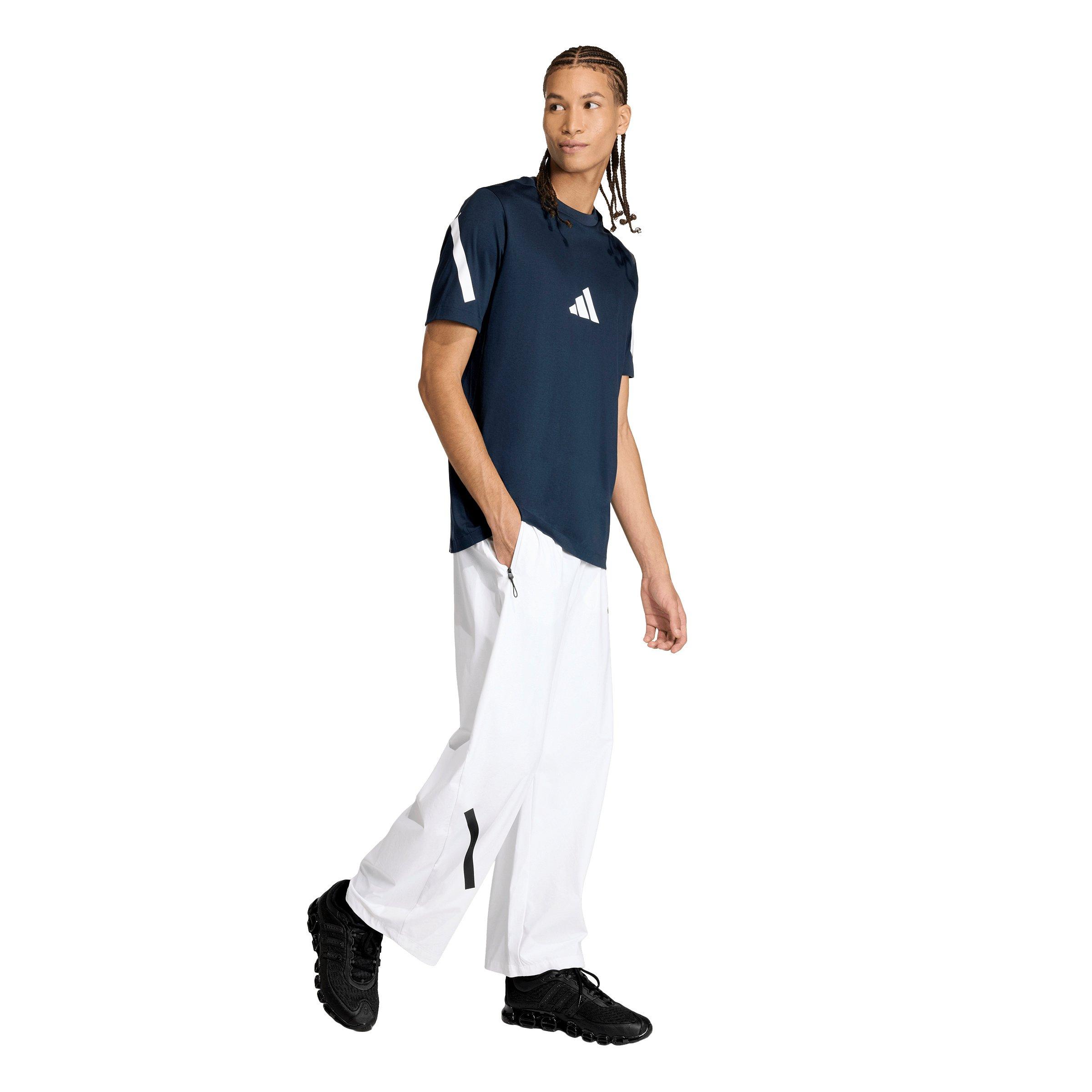 adidas Men's Z.N.E. Woven Pants -White - WHITE Thumbnail View 5