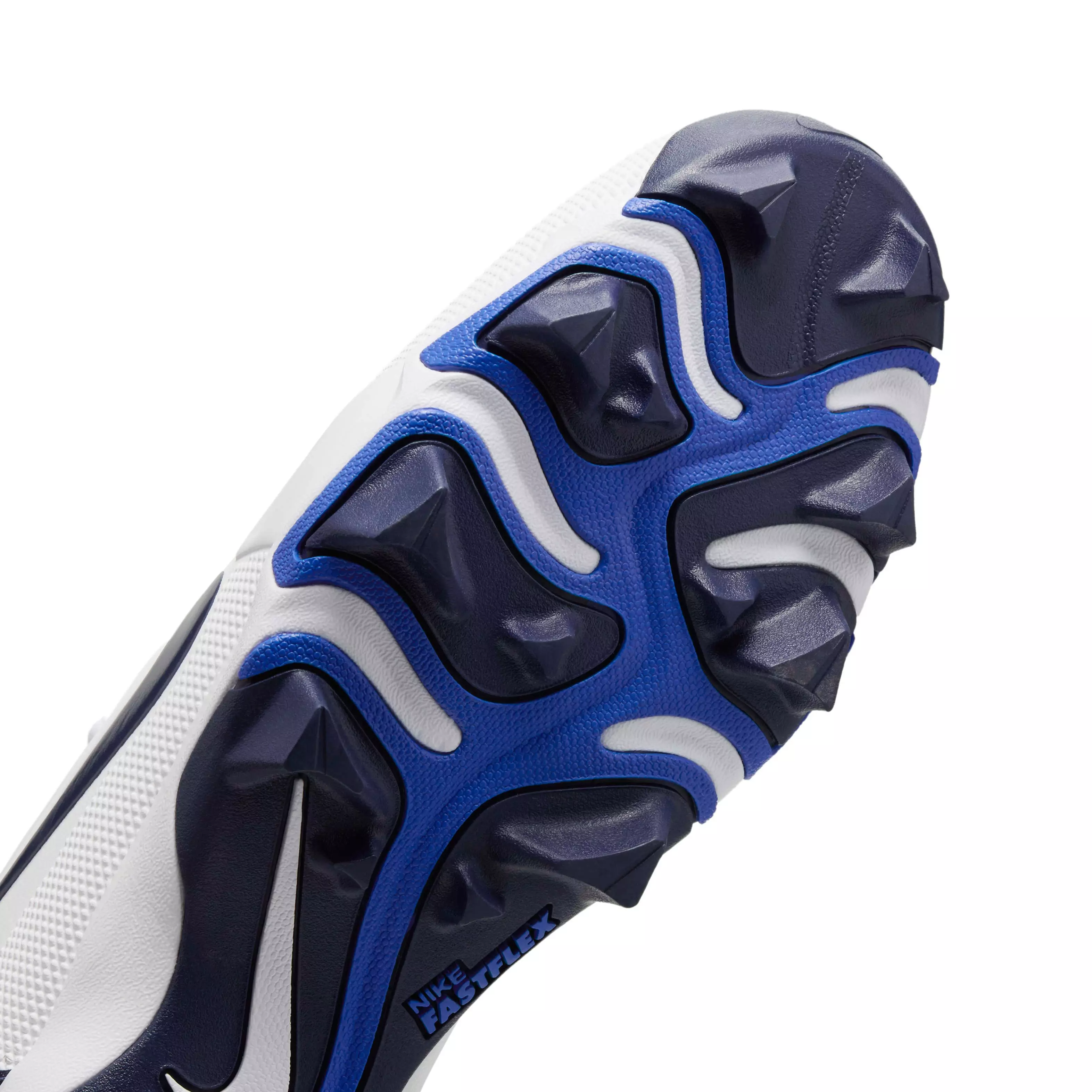 Nike Force Trout 9 Keystone "White/Hyper Royal/Midnight Navy" Men's Baseball Cleat - WHITE/ROYAL/NAVY