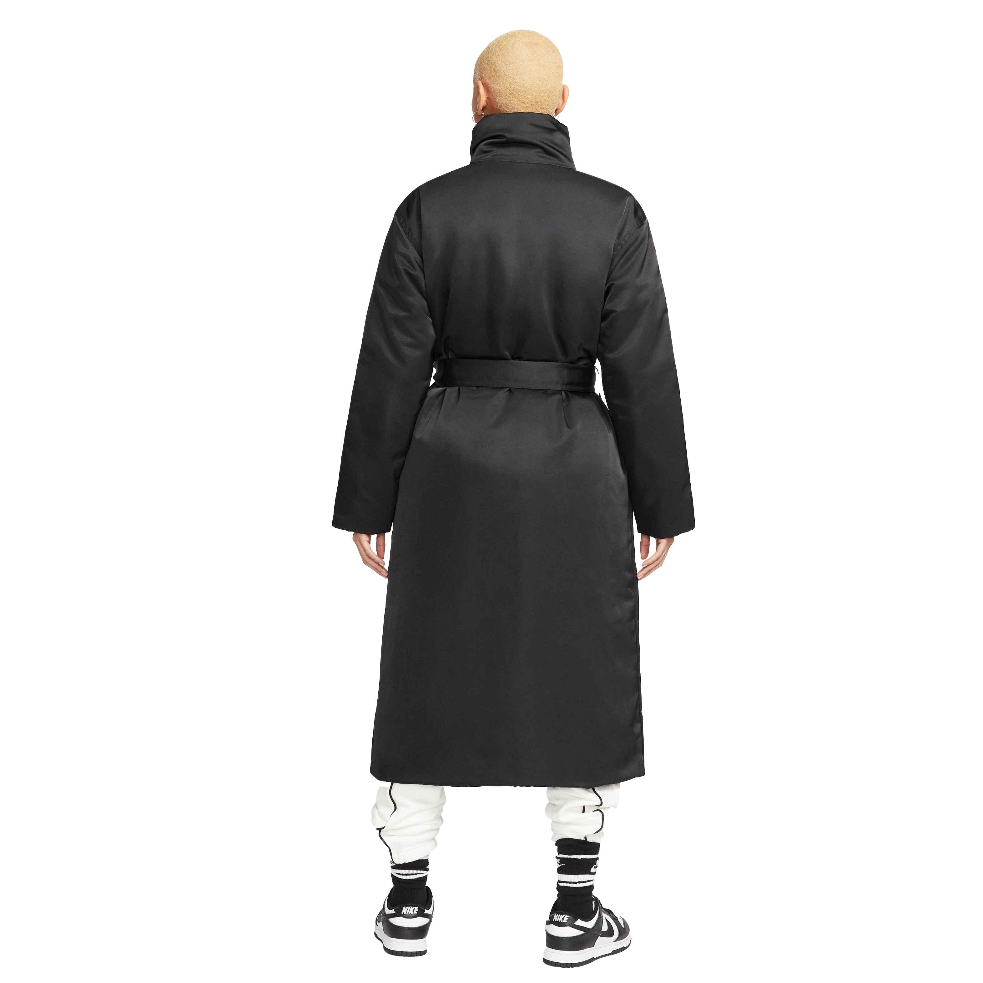 Nike Women's Sportswear Synthetic-Filled Parka Trend - BLACK Thumbnail View 2