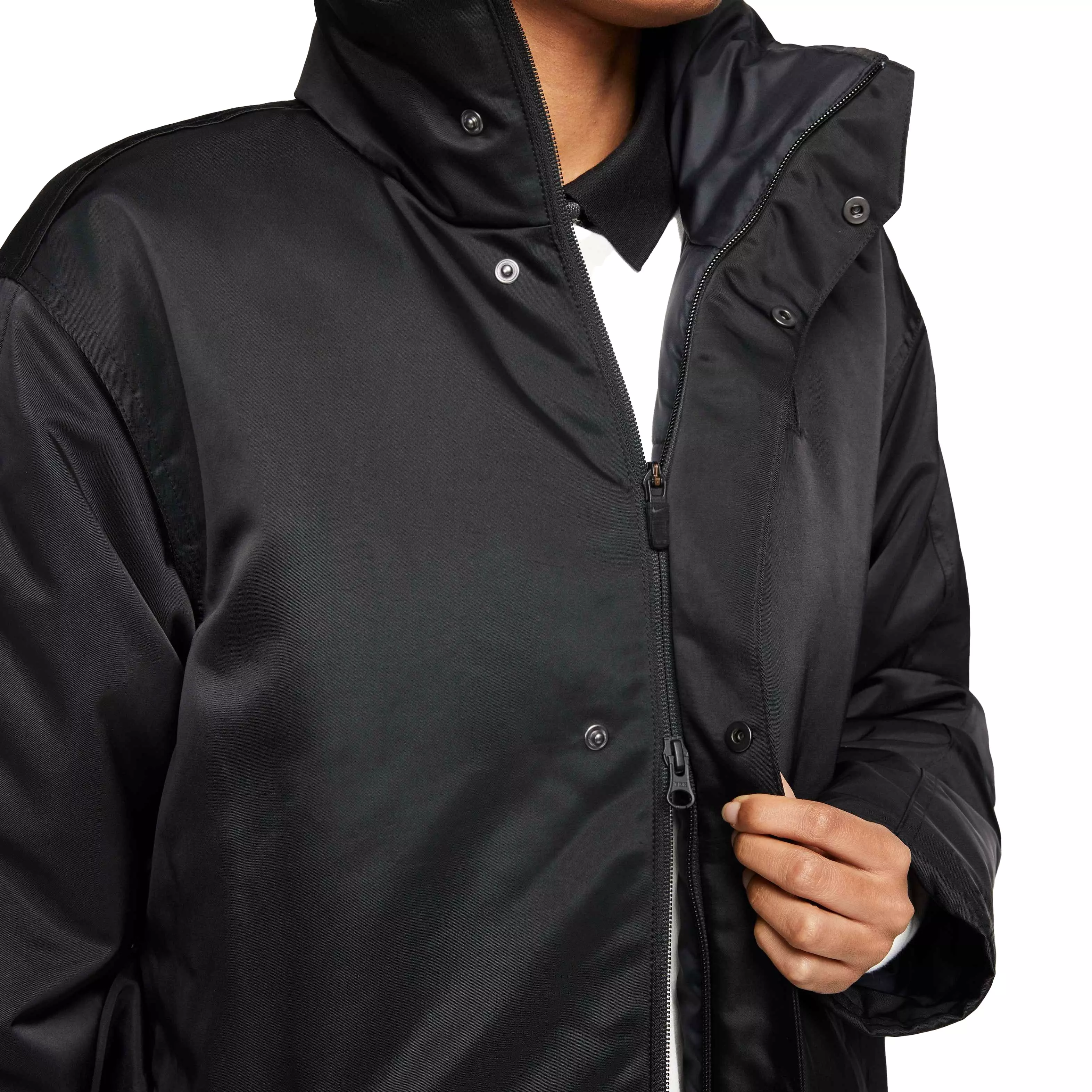 Nike Women's Sportswear Synthetic-Filled Parka Trend - BLACK