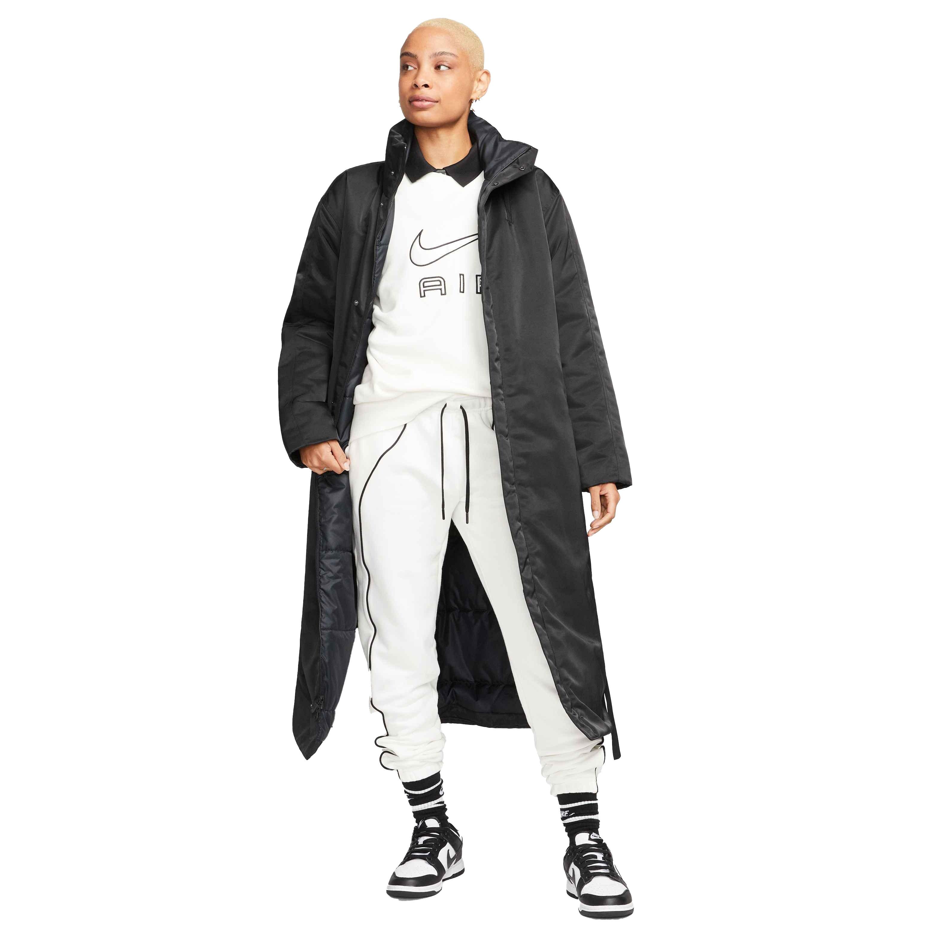 Nike Women's Sportswear Synthetic-Filled Parka Trend - BLACK Thumbnail View 5