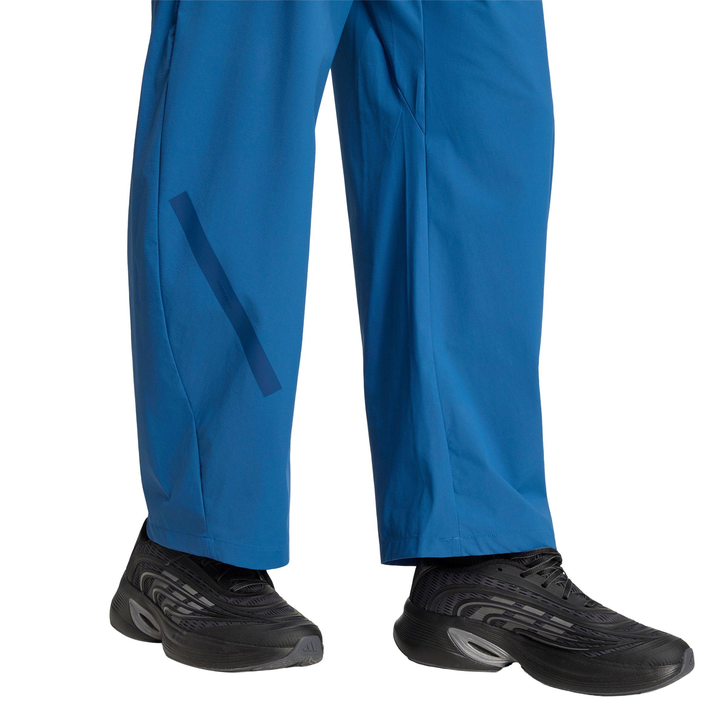 adidas Men's Z.N.E. Woven Pants - Blue - BLUE Thumbnail View 4