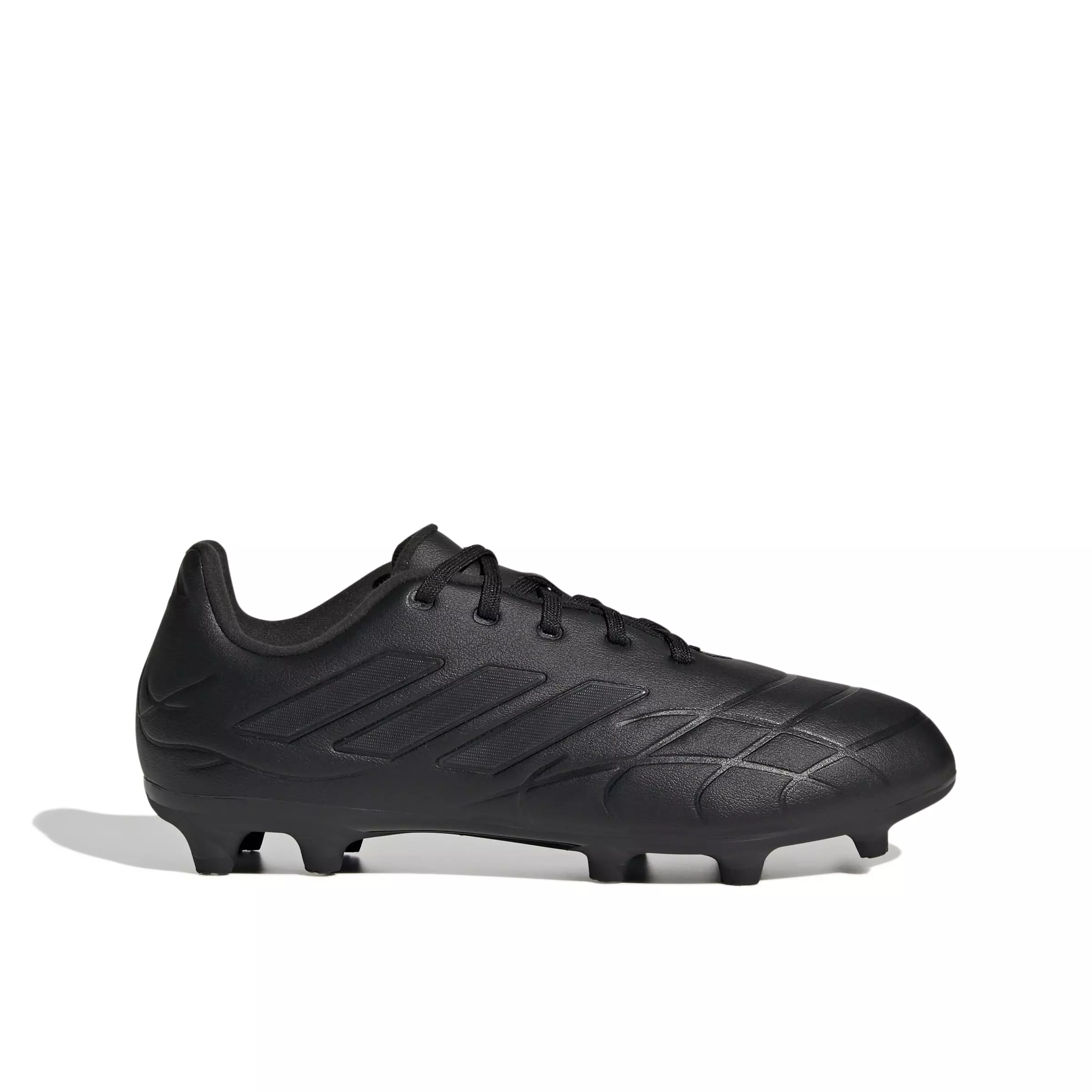 adidas Copa Pure.3 Firm Ground "Core Black/Core Black/Core Black" Grade School Kids' Soccer Cleat - BLACK/BLACK/BLACK