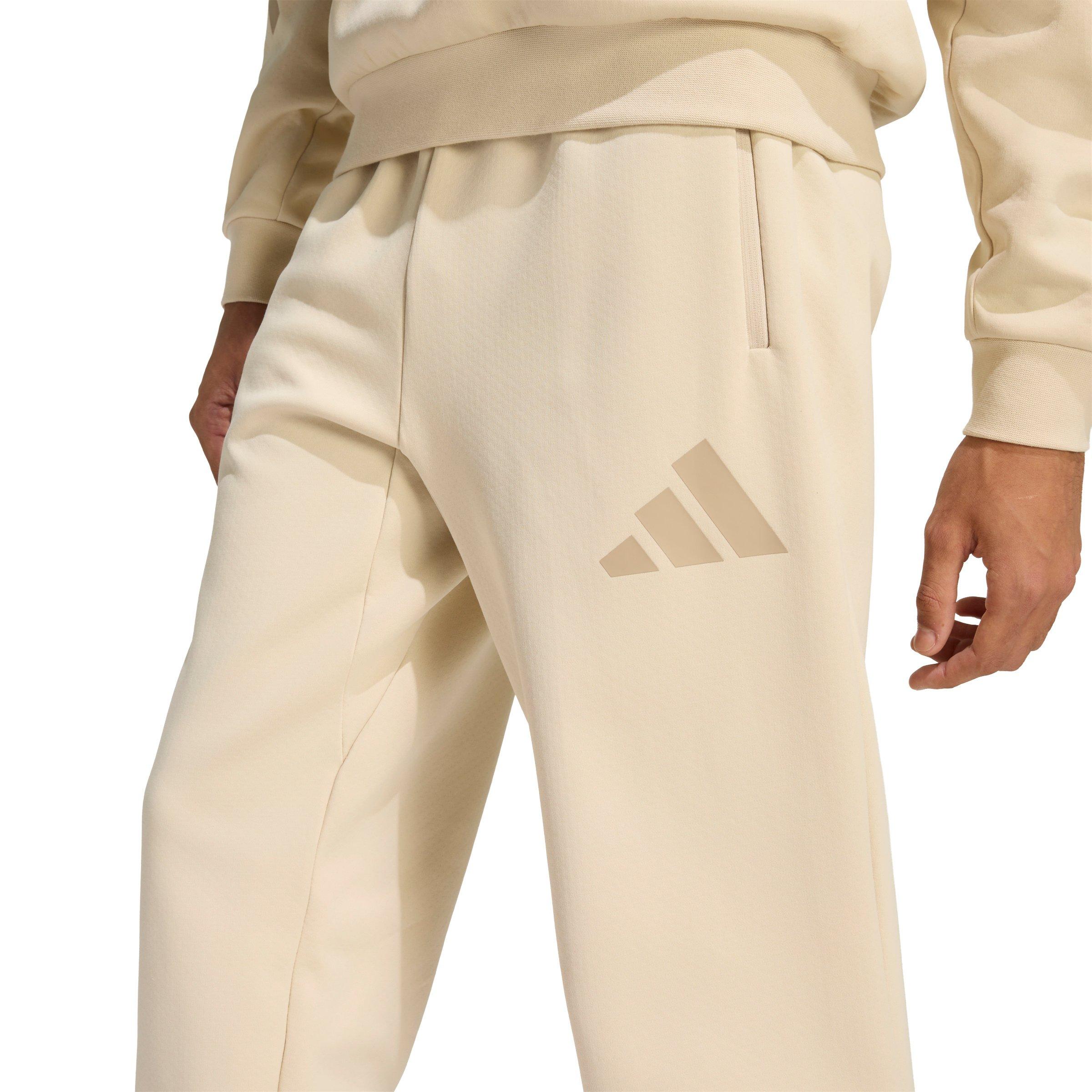 adidas Men's Z.N.E. Tracksuit Bottoms - Cream - CREAM Thumbnail View 3