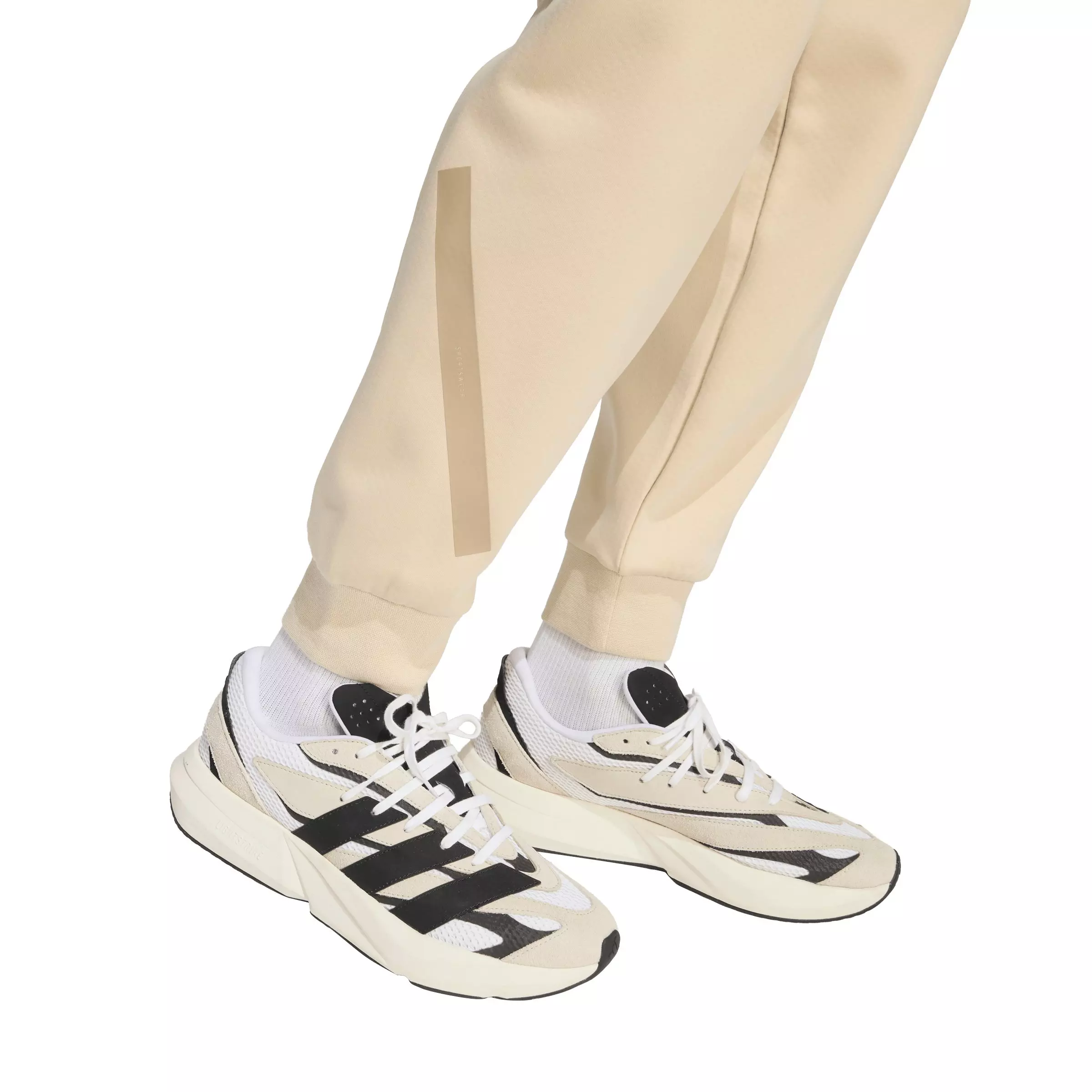 adidas Men's Z.N.E. Tracksuit Bottoms - Cream - CREAM