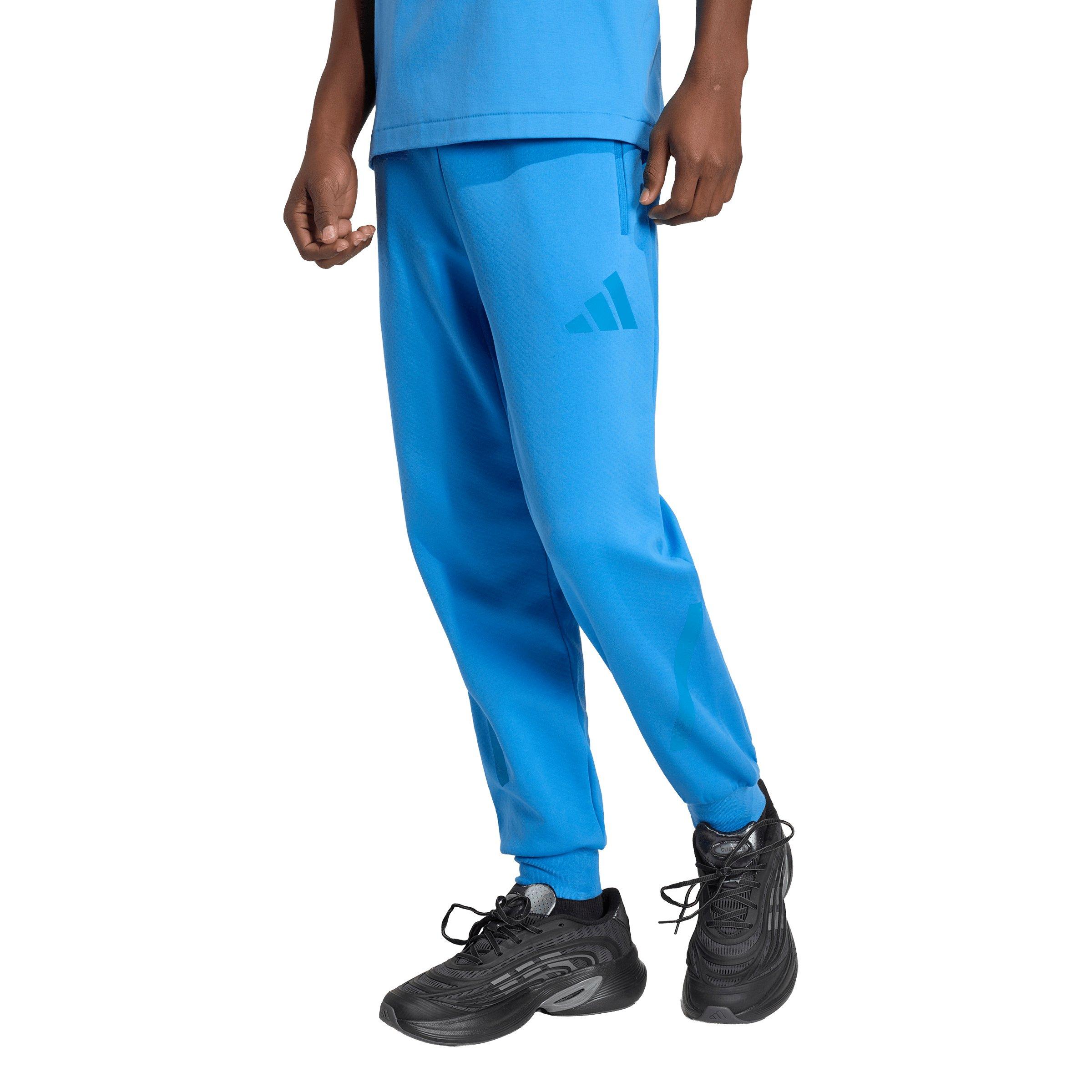 adidas Men's Z.N.E. Tracksuit Bottoms - Blue - BLUE Thumbnail View 1