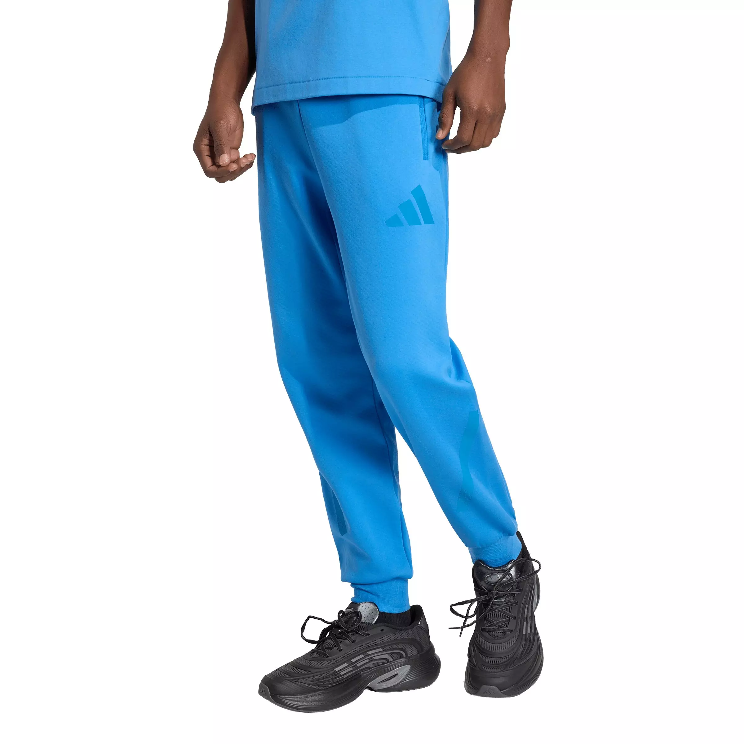 adidas Men's Z.N.E. Tracksuit Bottoms - Blue - BLUE