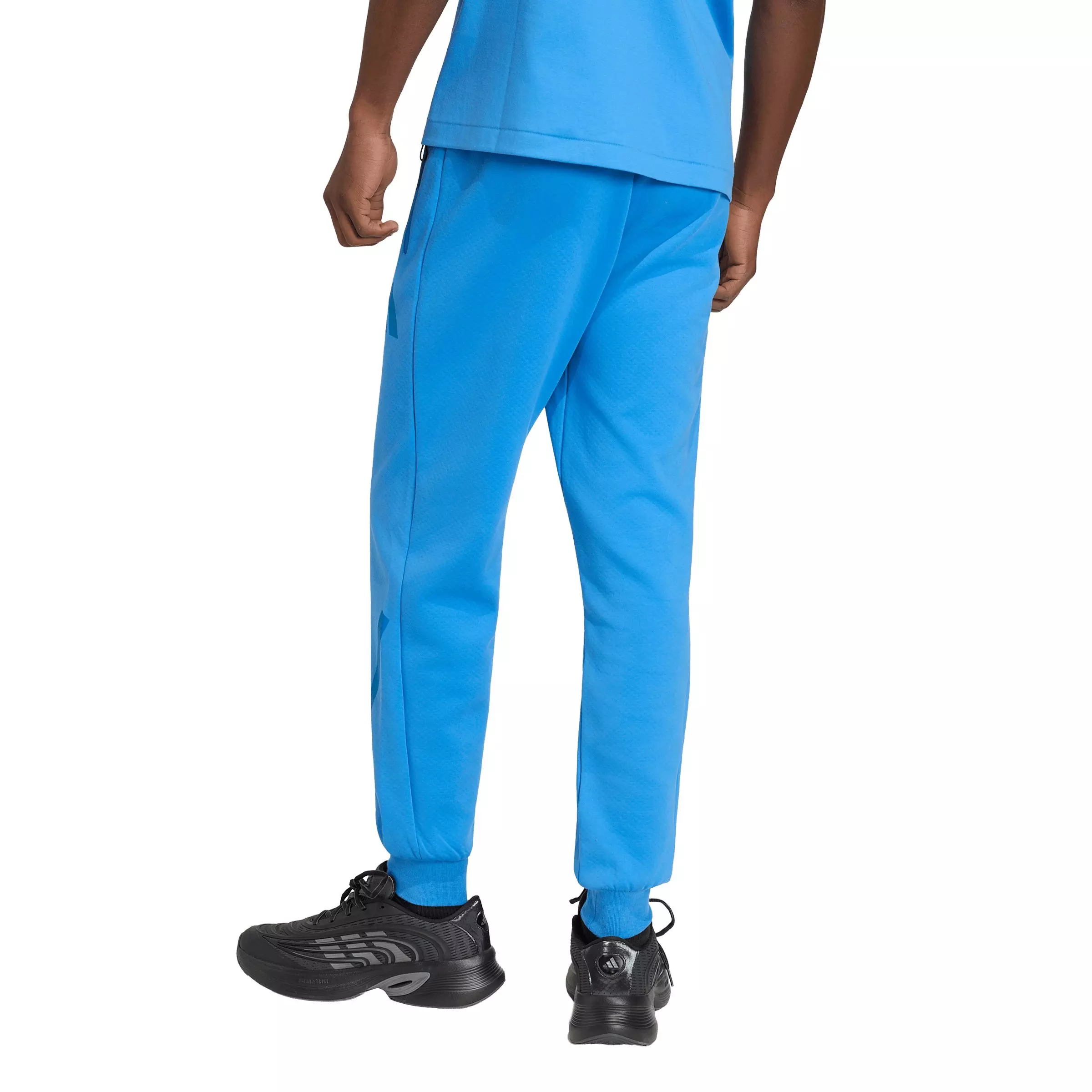 adidas Men's Z.N.E. Tracksuit Bottoms -Blue - BLUE