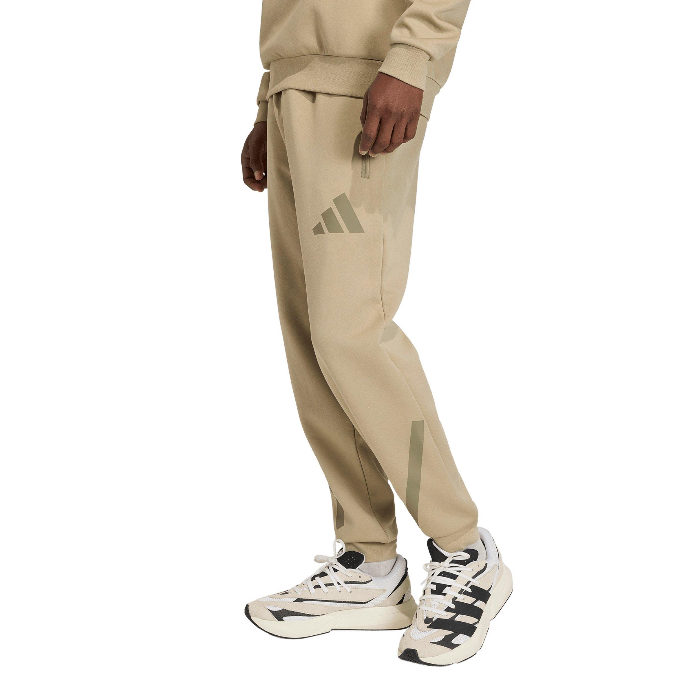 adidas Men's Z.N.E. Tracksuit Bottoms - Khaki - KHAKI Thumbnail View 1