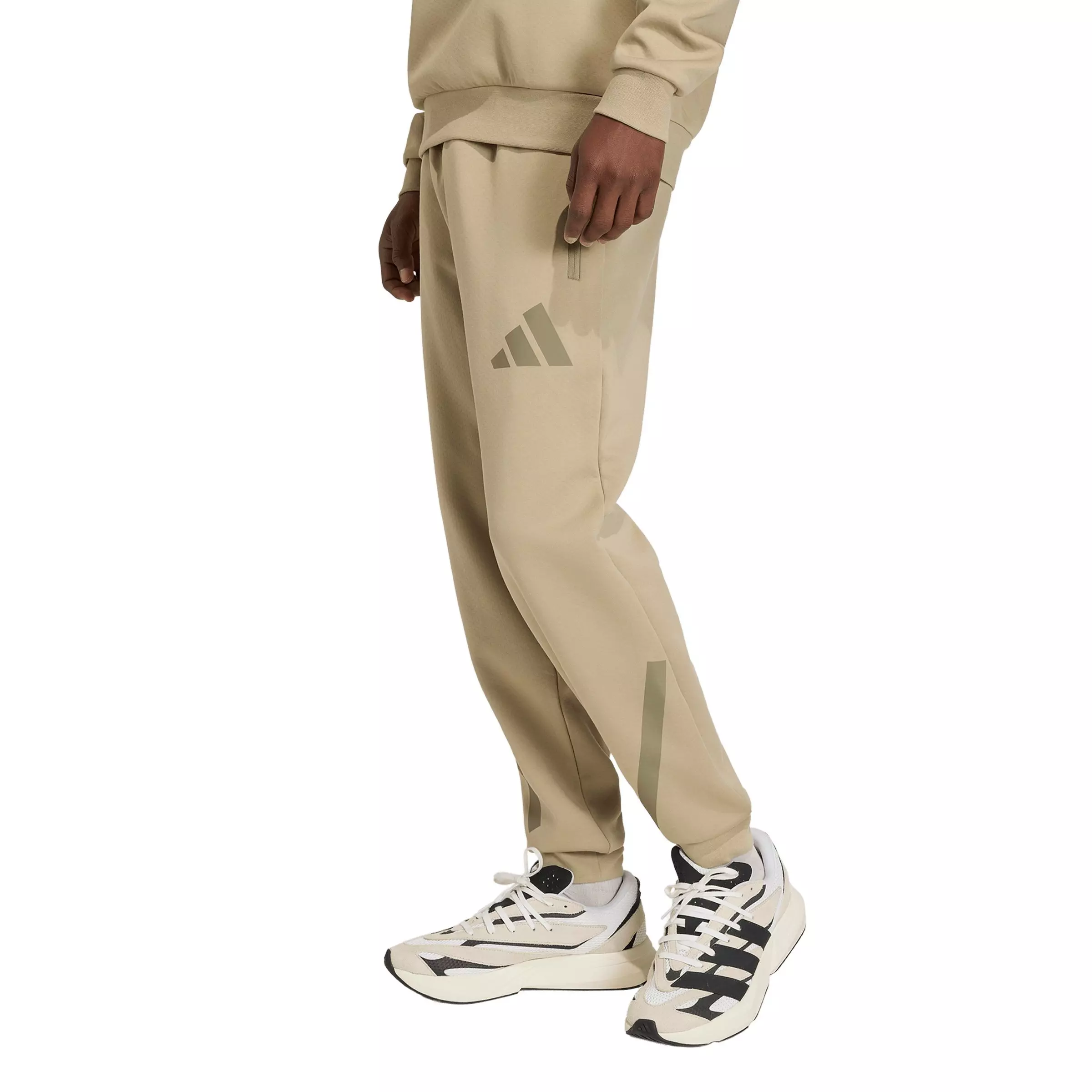 adidas Men's Z.N.E. Tracksuit Bottoms -Khaki - KHAKI