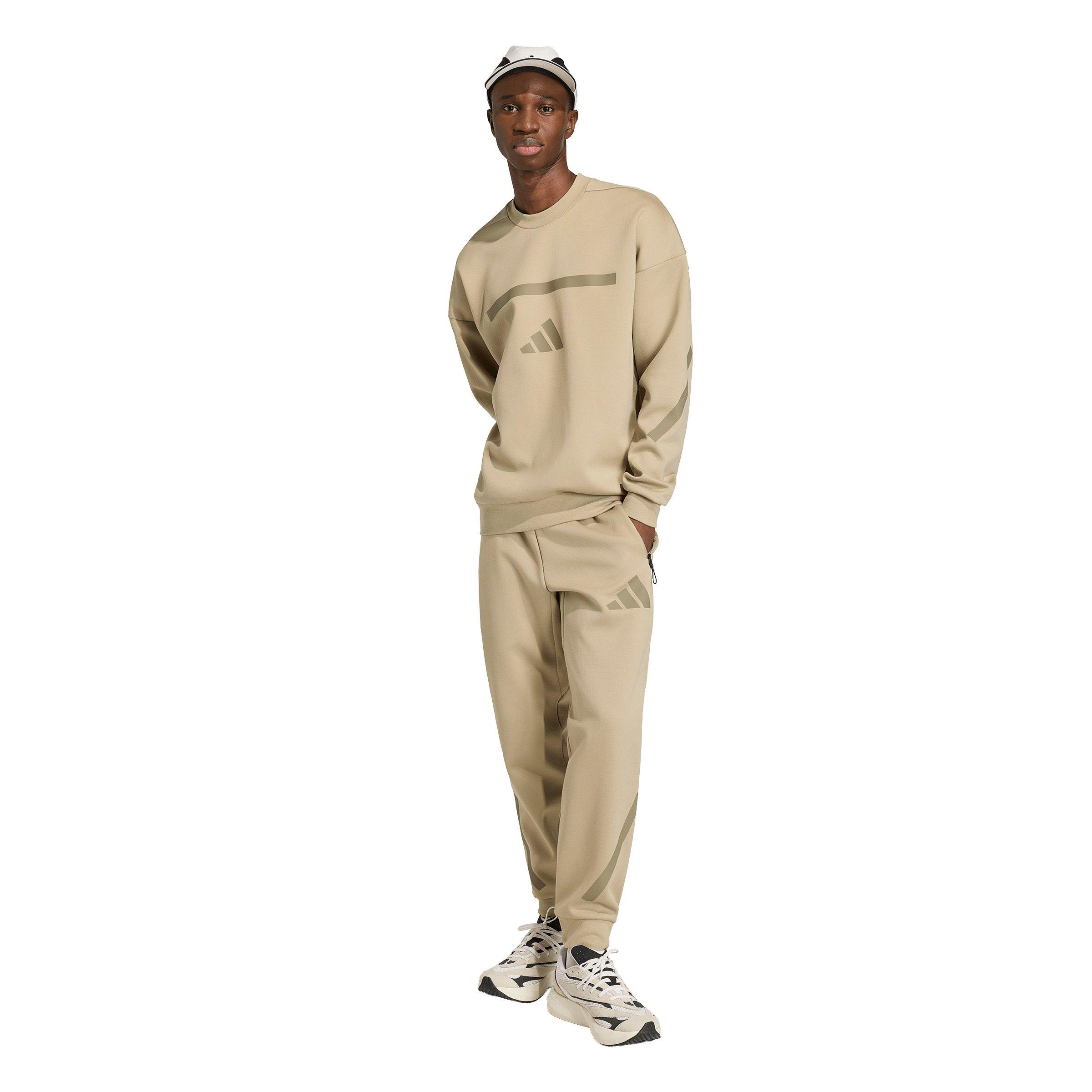 adidas Men's Z.N.E. Tracksuit Bottoms -Khaki - KHAKI Thumbnail View 5
