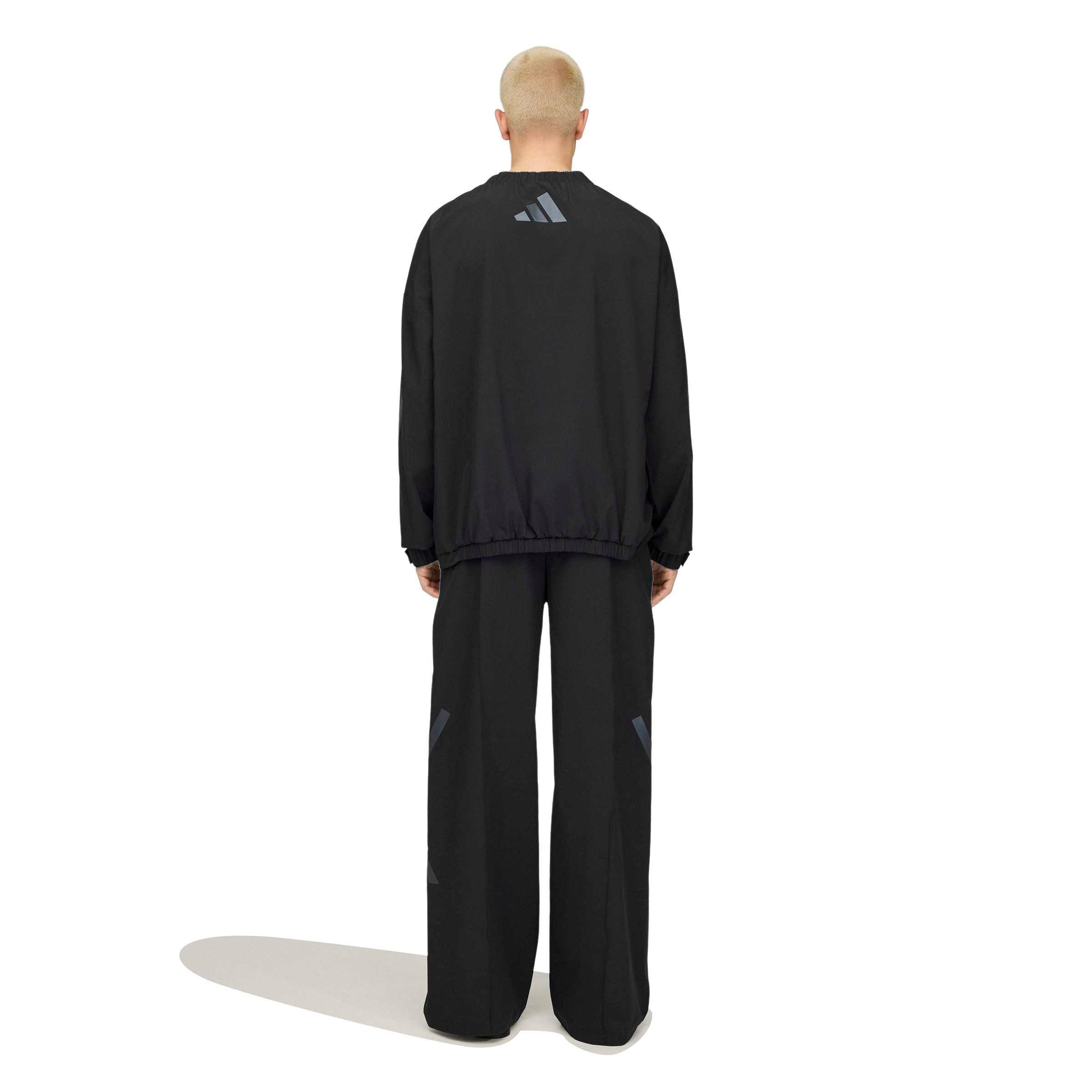 adidas Men's x Entire Studios Z.N.E. Uniform Woven Pants -Black - BLACK Thumbnail View 2