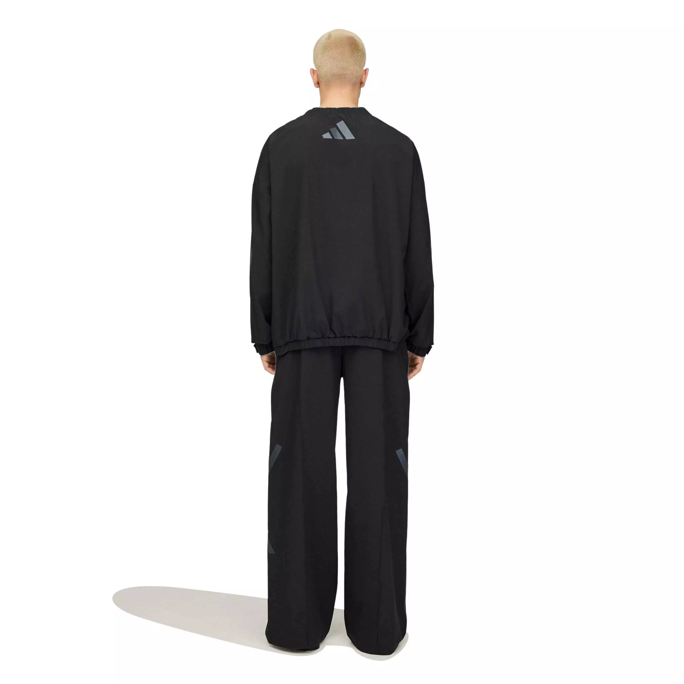 adidas Men's x Entire Studios Z.N.E. Uniform Woven Pants -Black - BLACK
