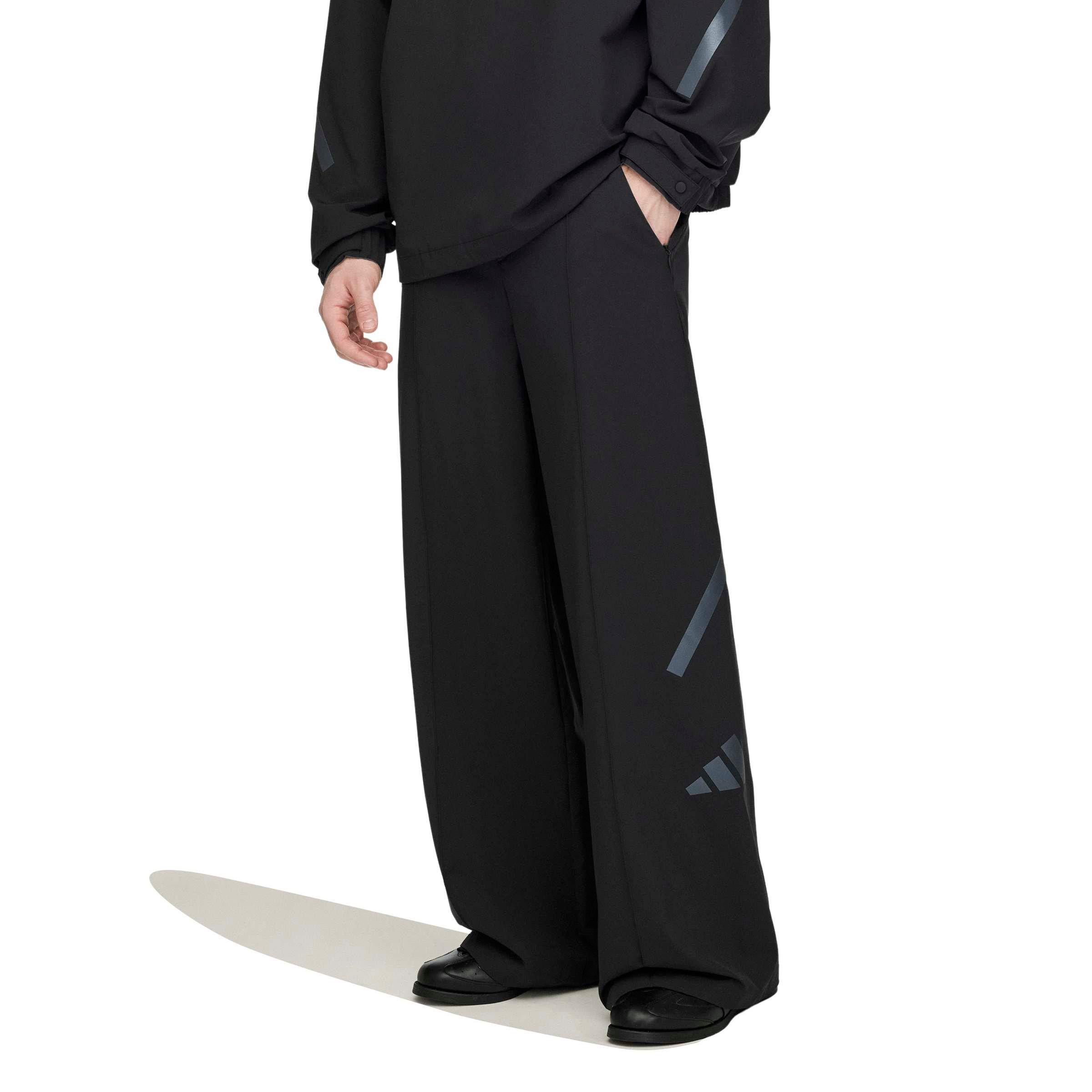 adidas Men's x Entire Studios Z.N.E. Uniform Woven Pants -Black - BLACK Thumbnail View 6