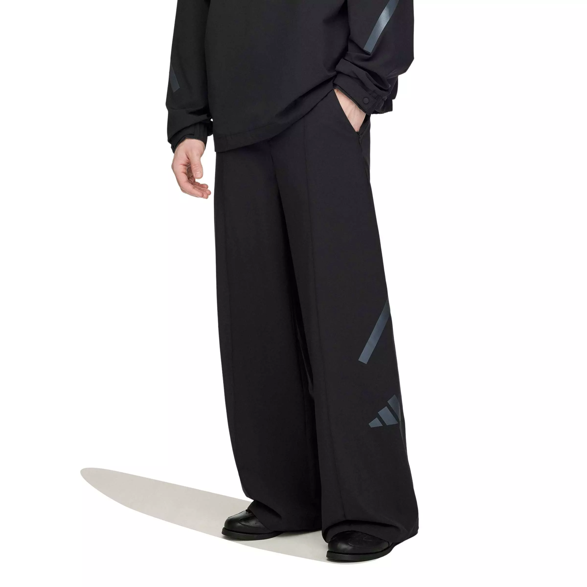 adidas Men's x Entire Studios Z.N.E. Uniform Woven Pants -Black - BLACK