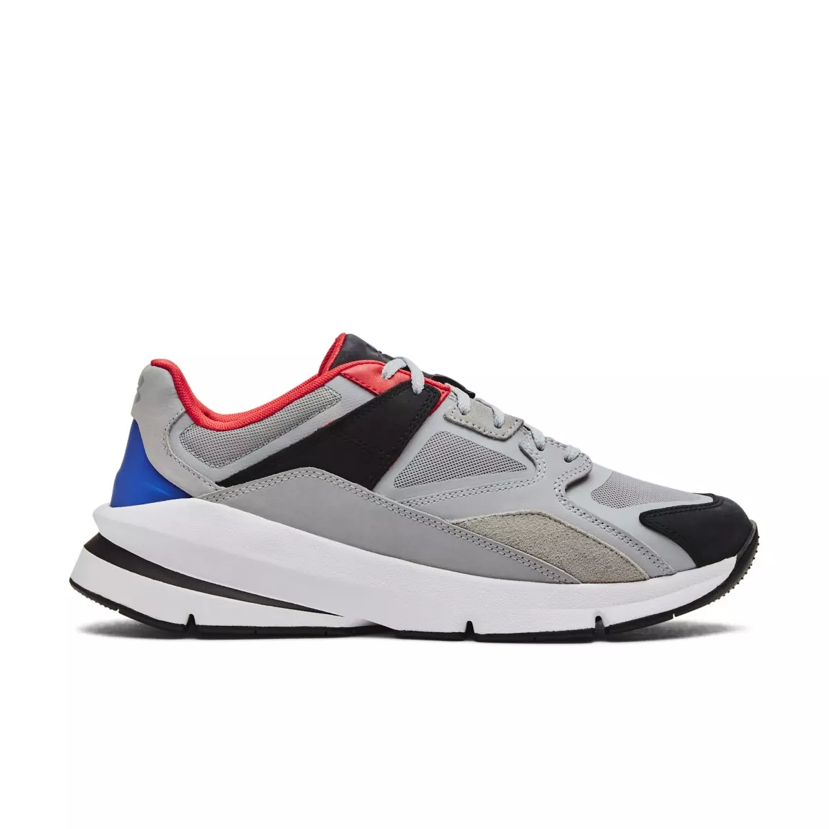 Under Armour Forge 96 "UAS Stone Grey/Black/Red" Unisex Shoe - GREY/BLACK/RED