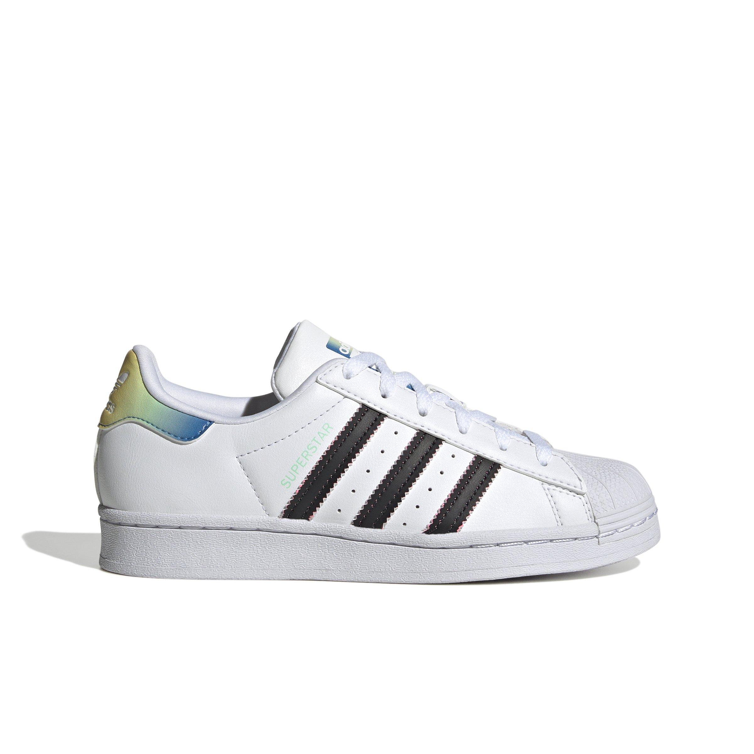 adidas Originals Superstar "Ftwr White/Beam Pink/Core Black" Grade School Boys' Shoe - WHITE/PINK/BLACK Thumbnail View 1