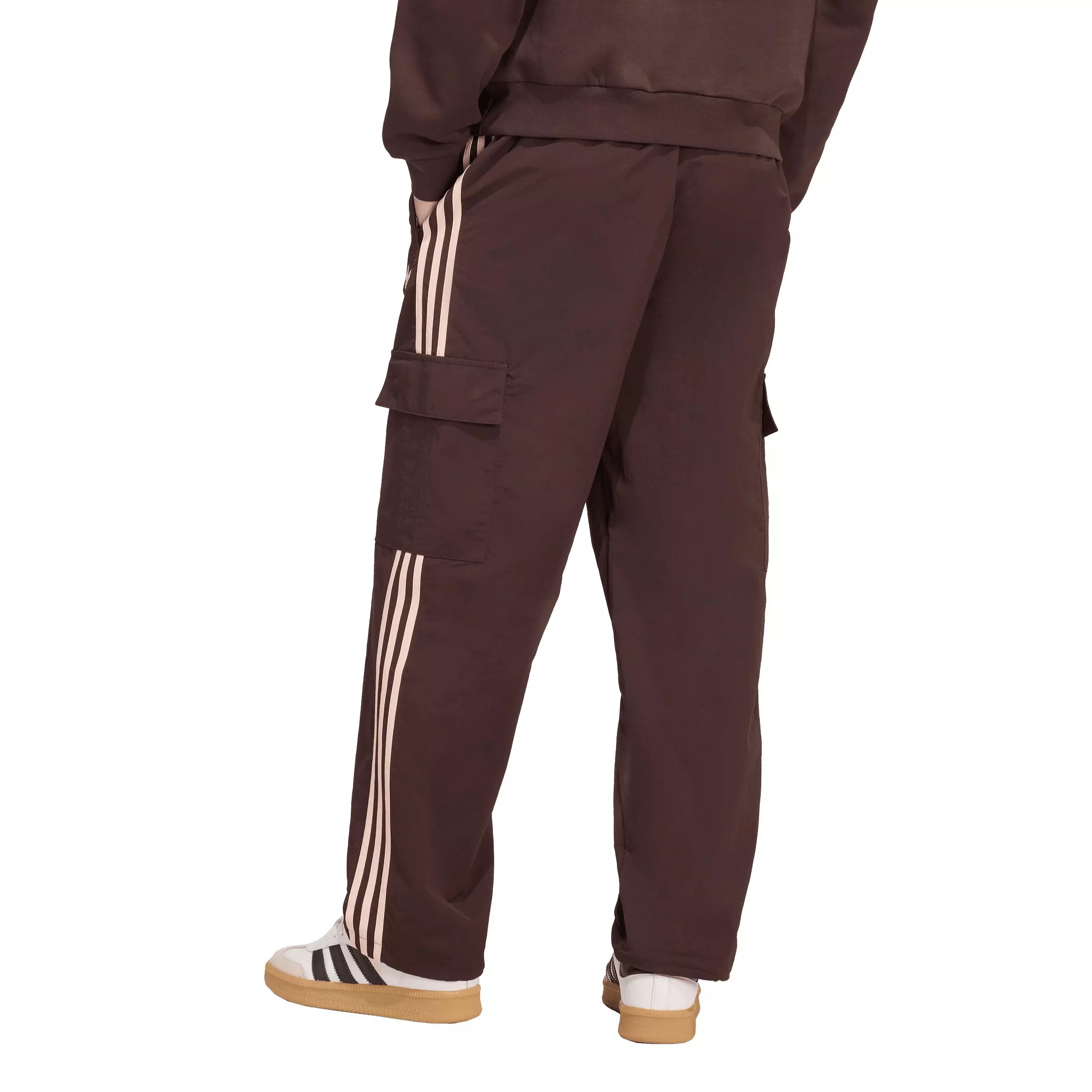 adidas Originals Men's Adicolor Classics 3-Stripes Cargo Pants -Coffee - COFFEE