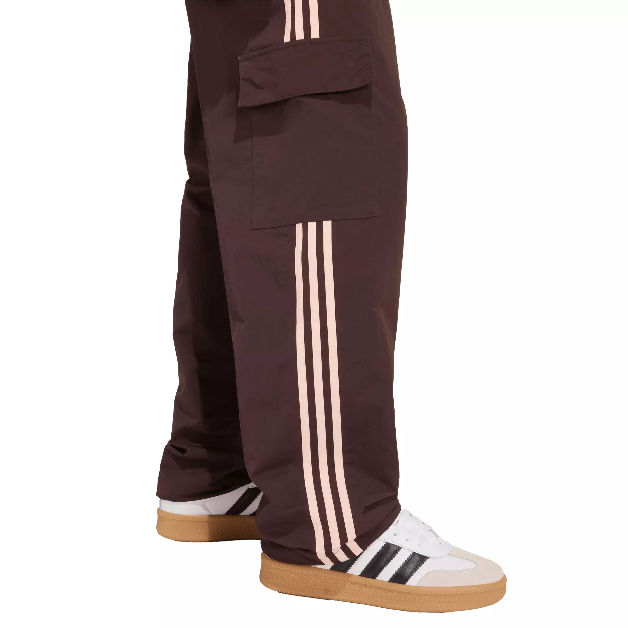 adidas Originals Men's Adicolor Classics 3-Stripes Cargo Pants - Coffee - COFFEE