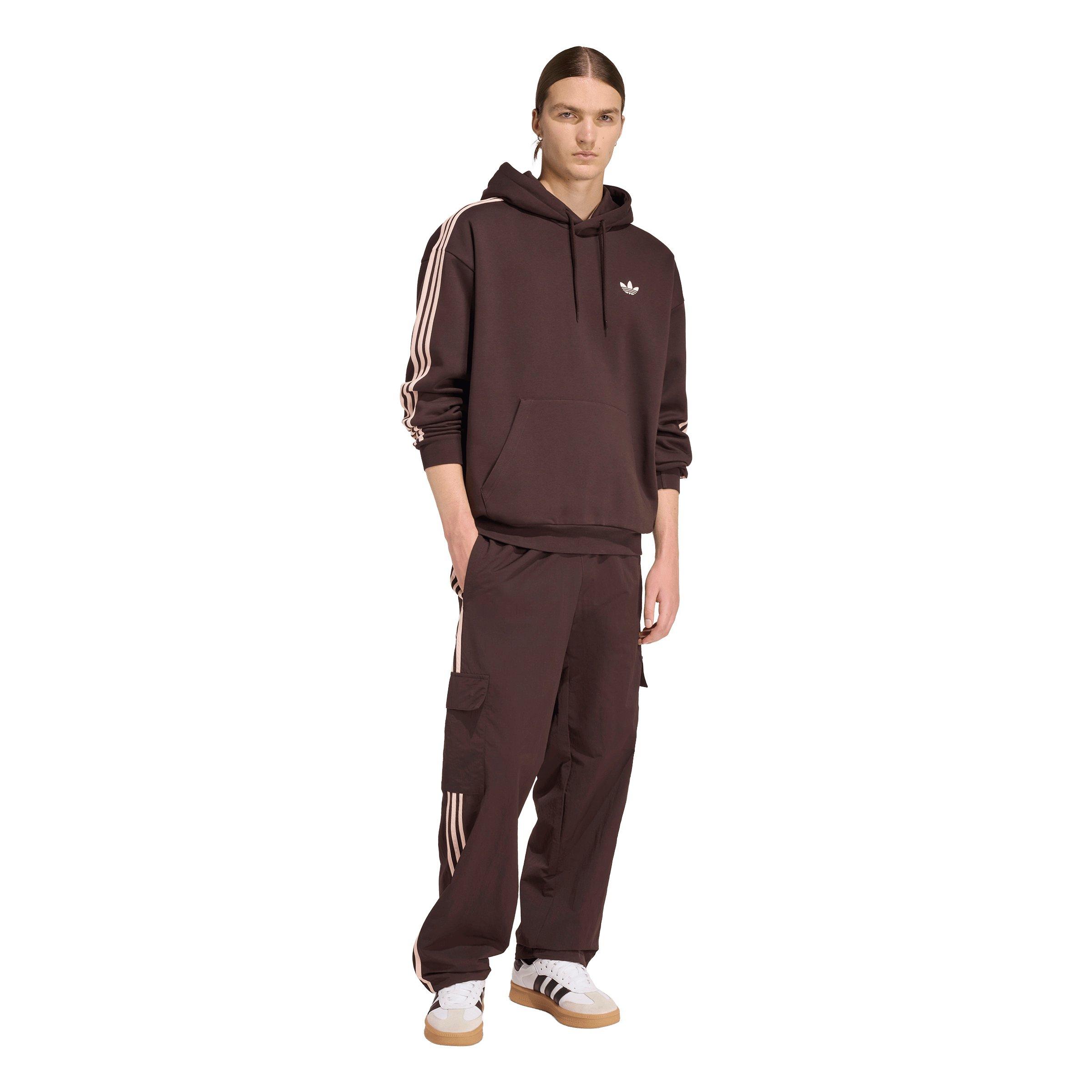 adidas Originals Men's Adicolor Classics 3-Stripes Cargo Pants -Coffee - COFFEE Thumbnail View 5