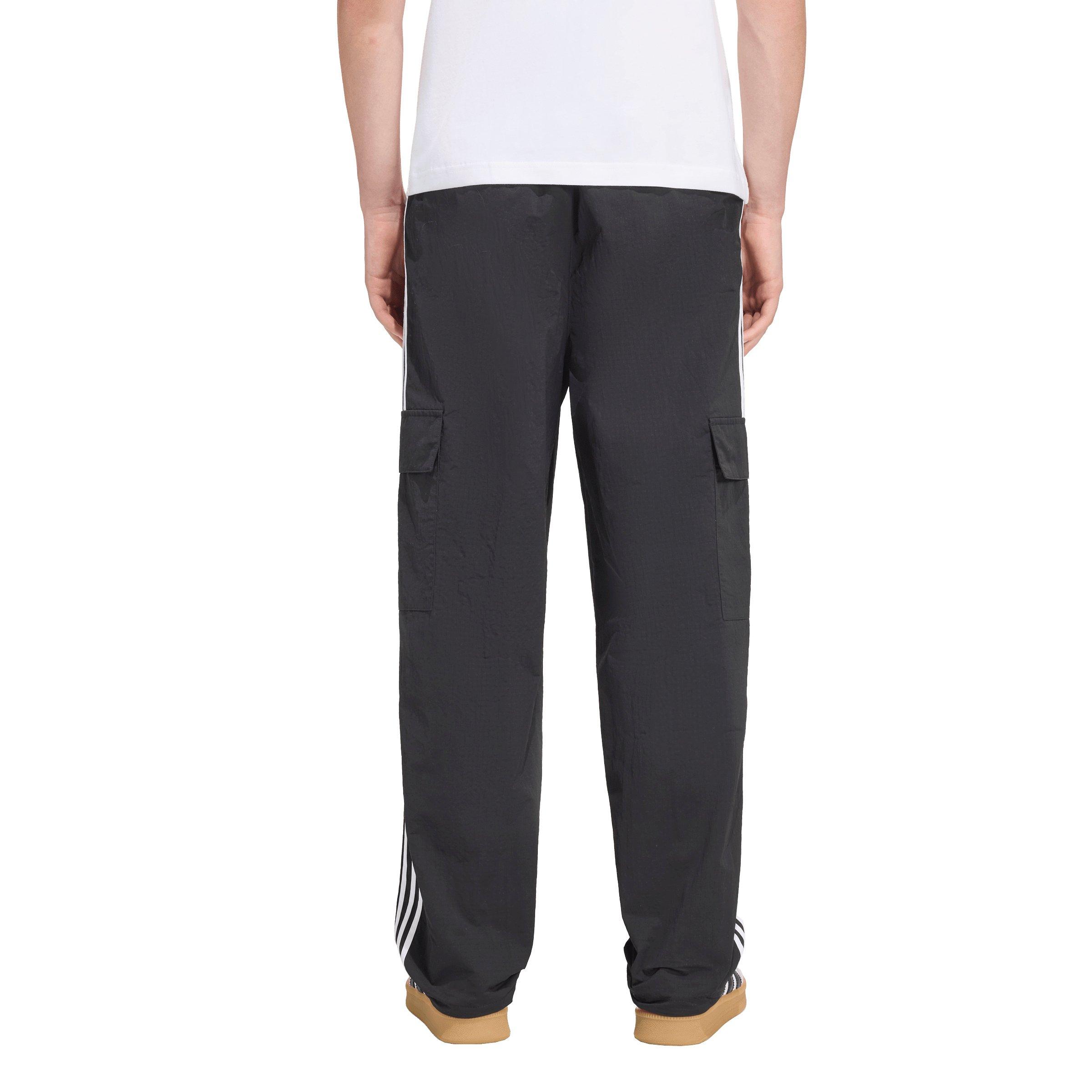 adidas Originals Men's Adicolor Classics 3-Stripes Cargo Pants -Black - BLACK Thumbnail View 2