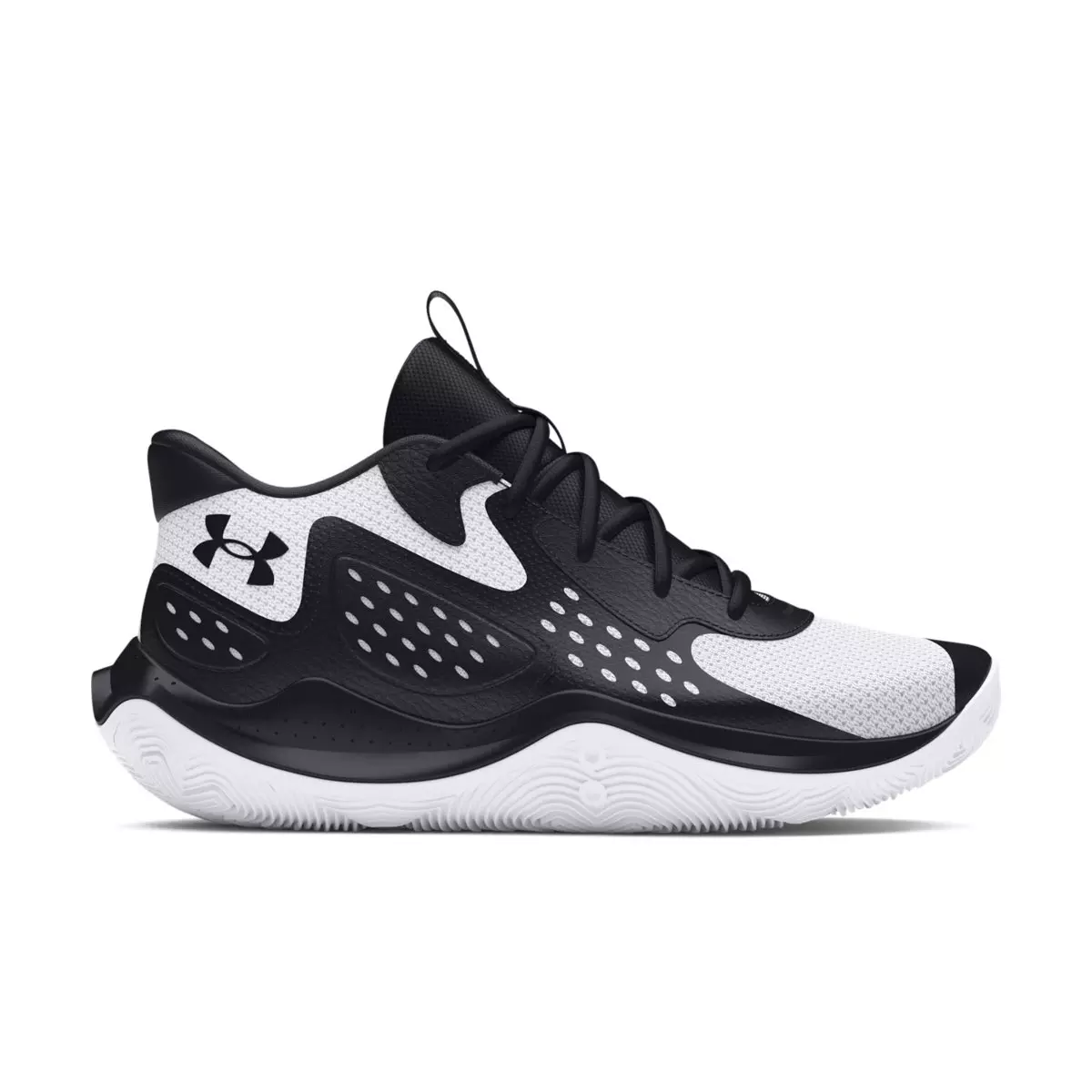 Under Armour Jet '23 "Black/White" Unisex Basketball Shoe - BLACK/WHITE